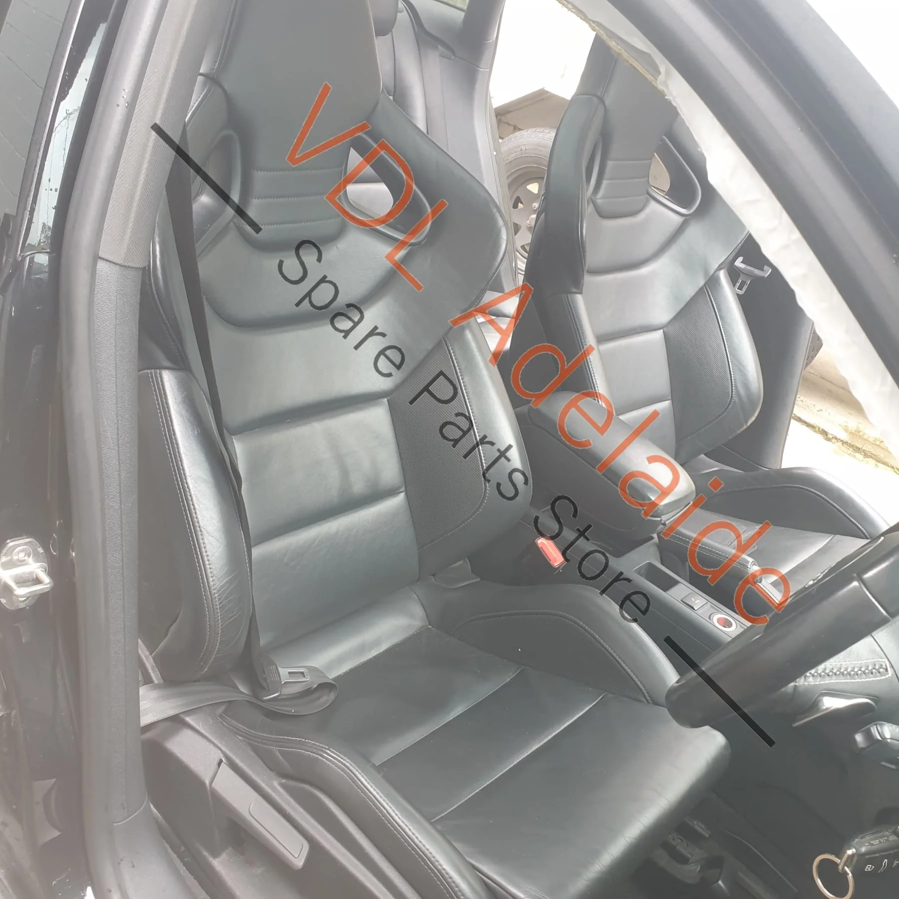 Audi A3 S3 8P Interior Door Handle Pull Rear Right 8P4839020E 7PE - Image 9