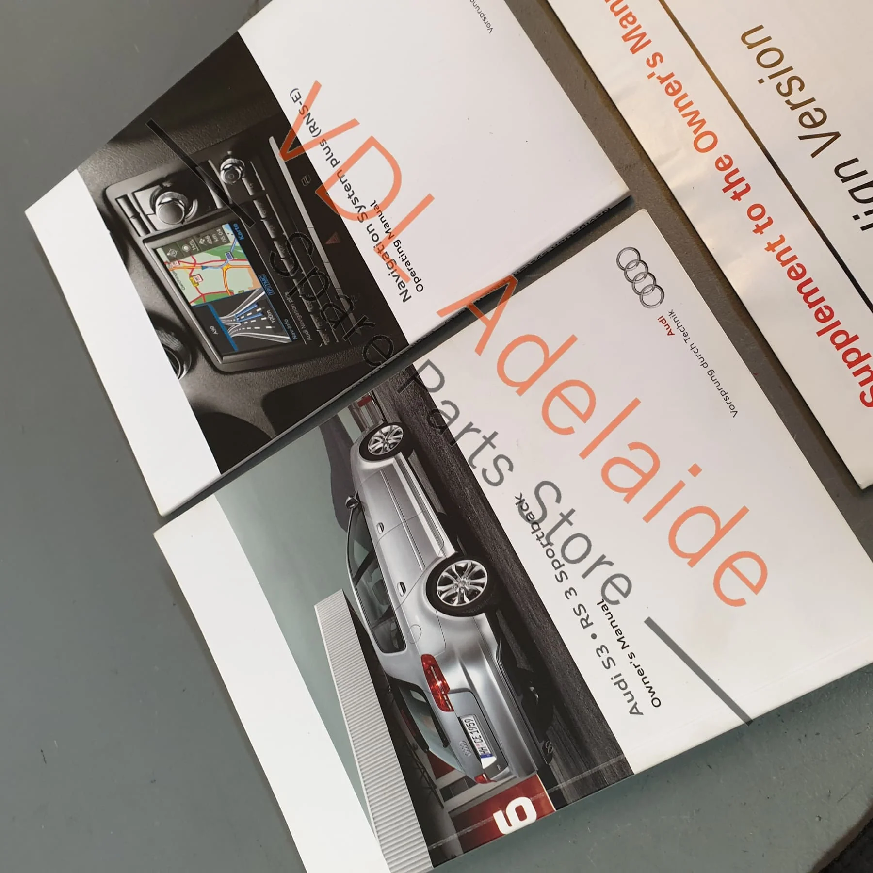 Audi S3 8P Set of Owners Books Manuals (no service book) - Image 9