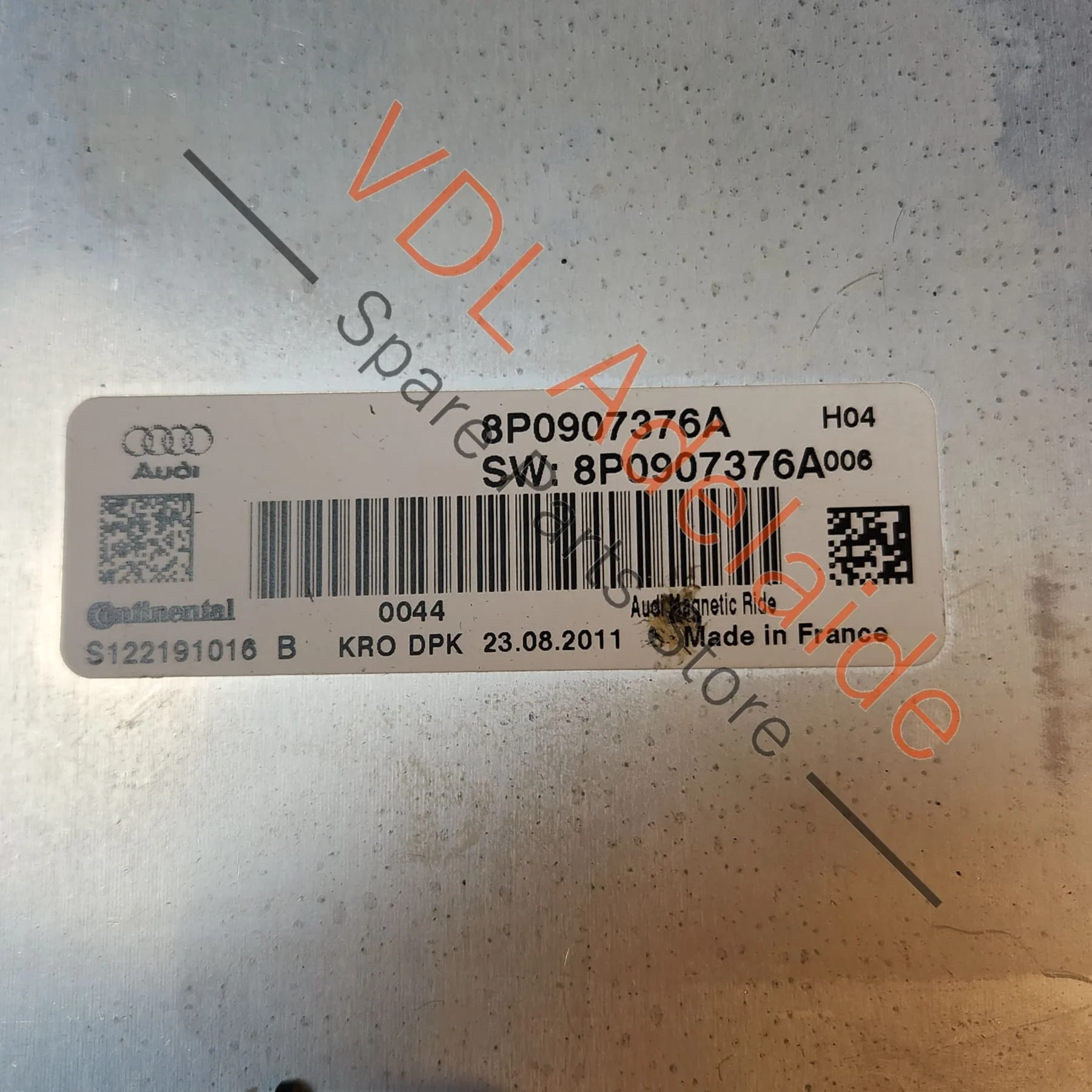 Audi S3 8P Magnetic Ride Control Module for Suspension Dampers 8P0907376A - Image 2