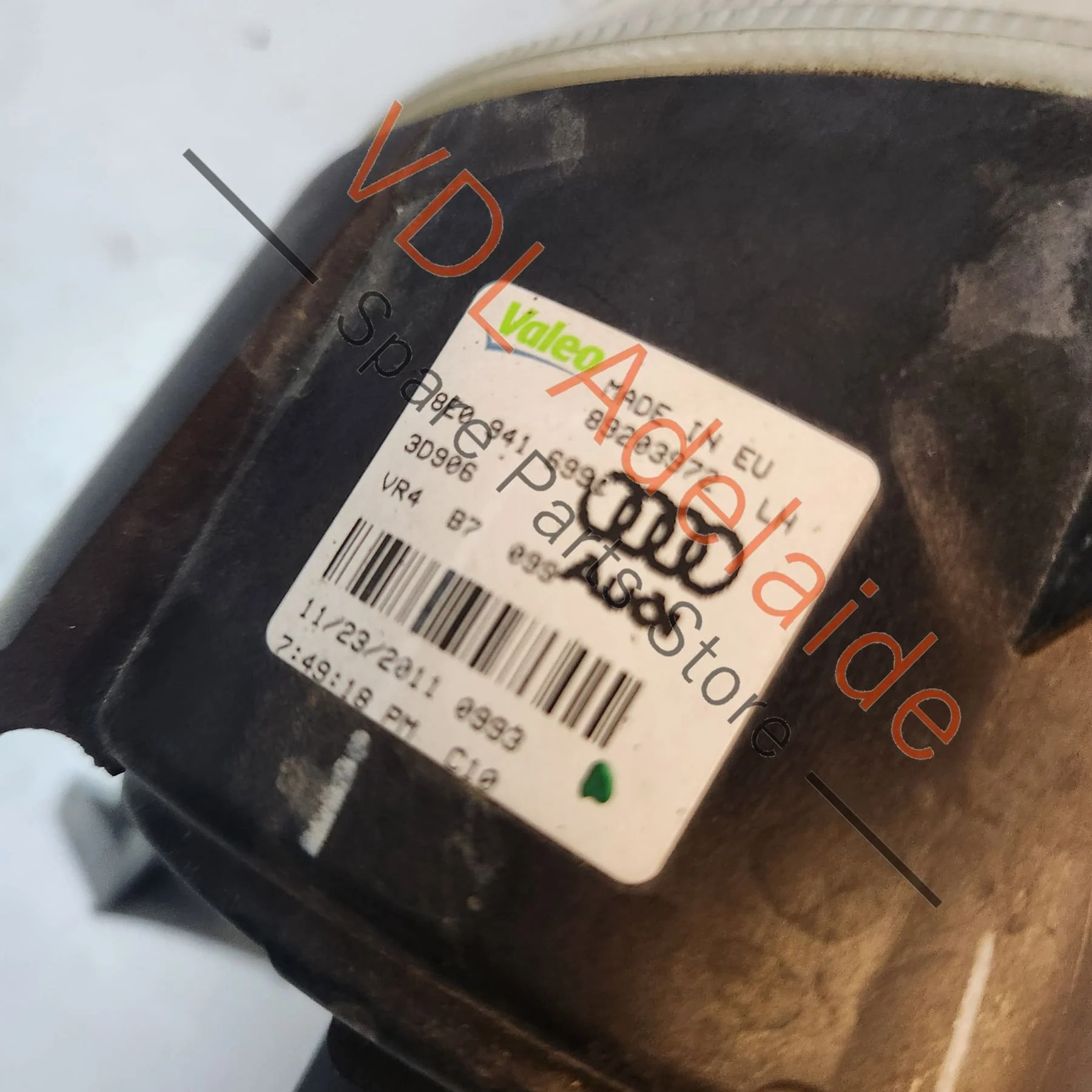 Audi S3 8P Halogen Fog Light Lamp Left 8E0941699E - Image 2