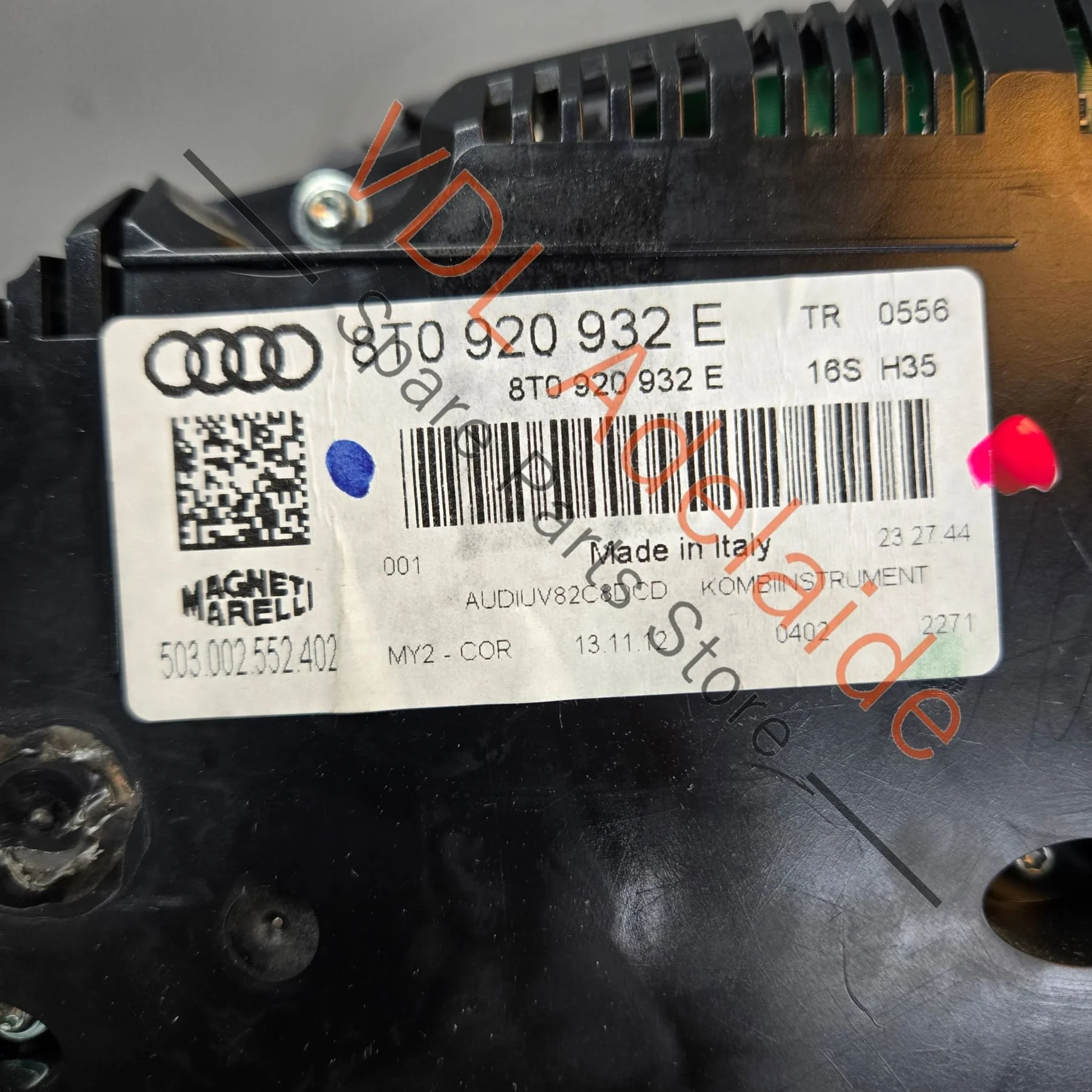 Audi RS5 Instrument Cluster 320kmh 8T0920932E - Image 5