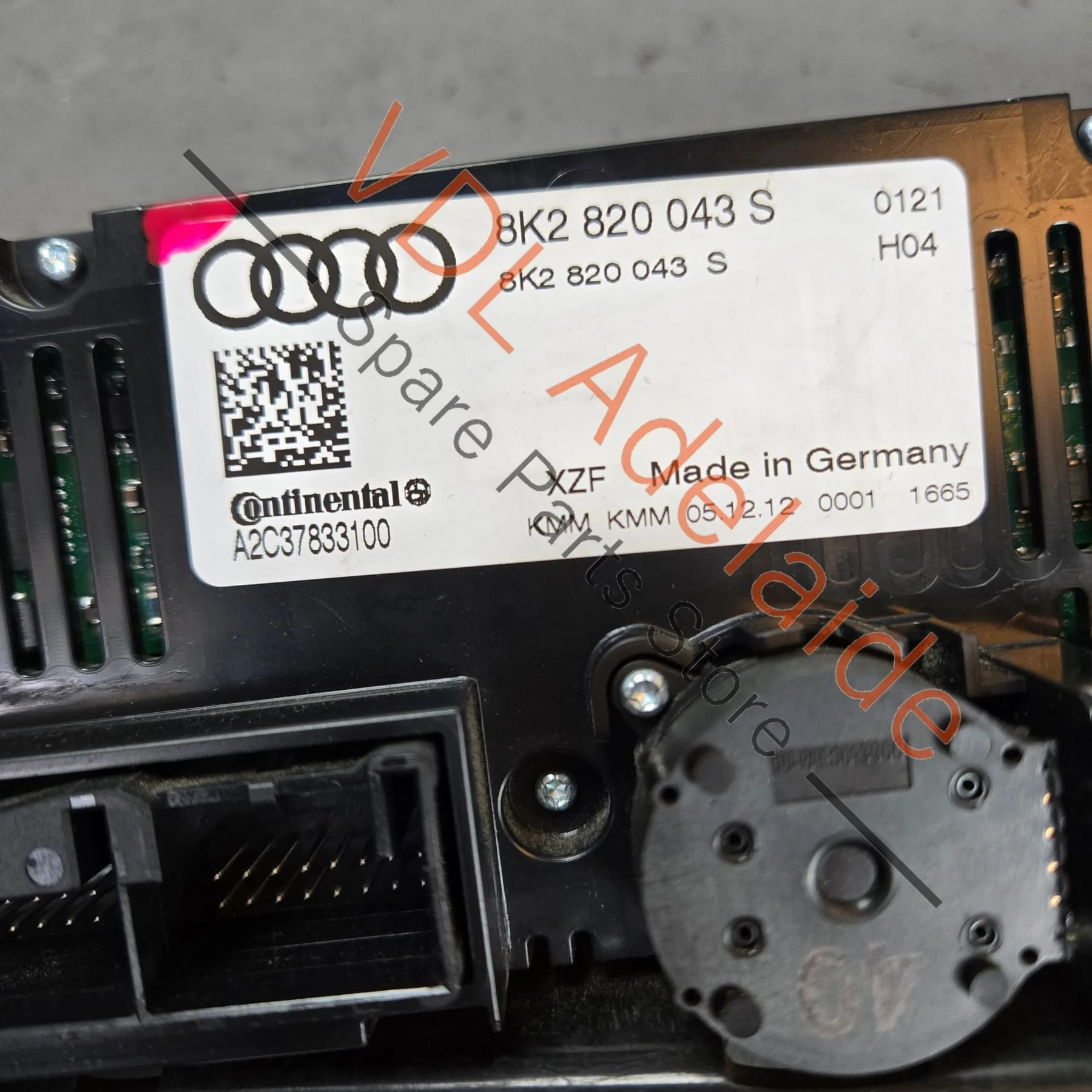 Audi RS5 Air Conditioning Switch Climate Control Switch 8K2820043S 8K2820043AH 8K2820043BA - Image 5