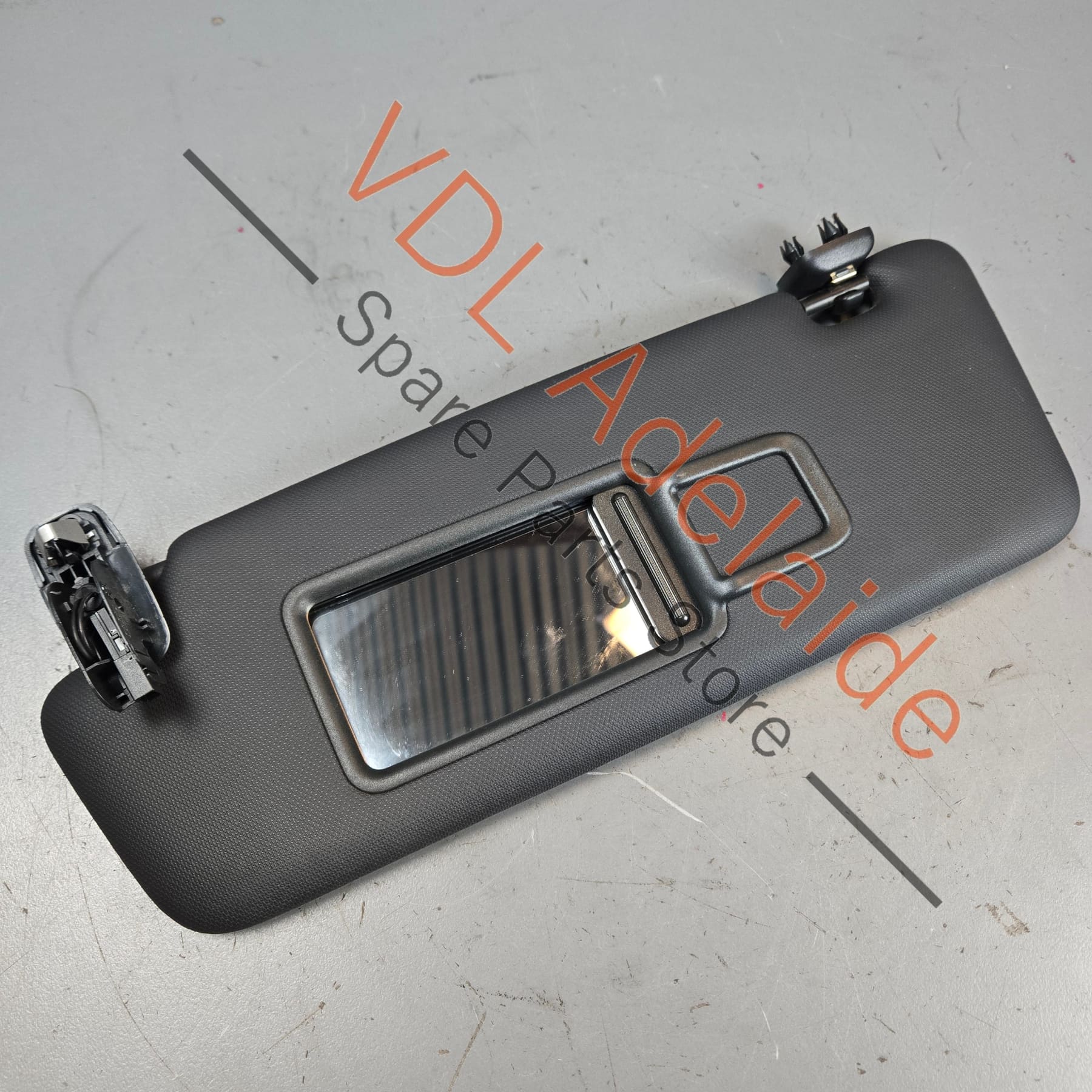 Audi A5 S5 RS5 Left Side Sun Visor Sunvisor 8U0857551H Black - Image 2