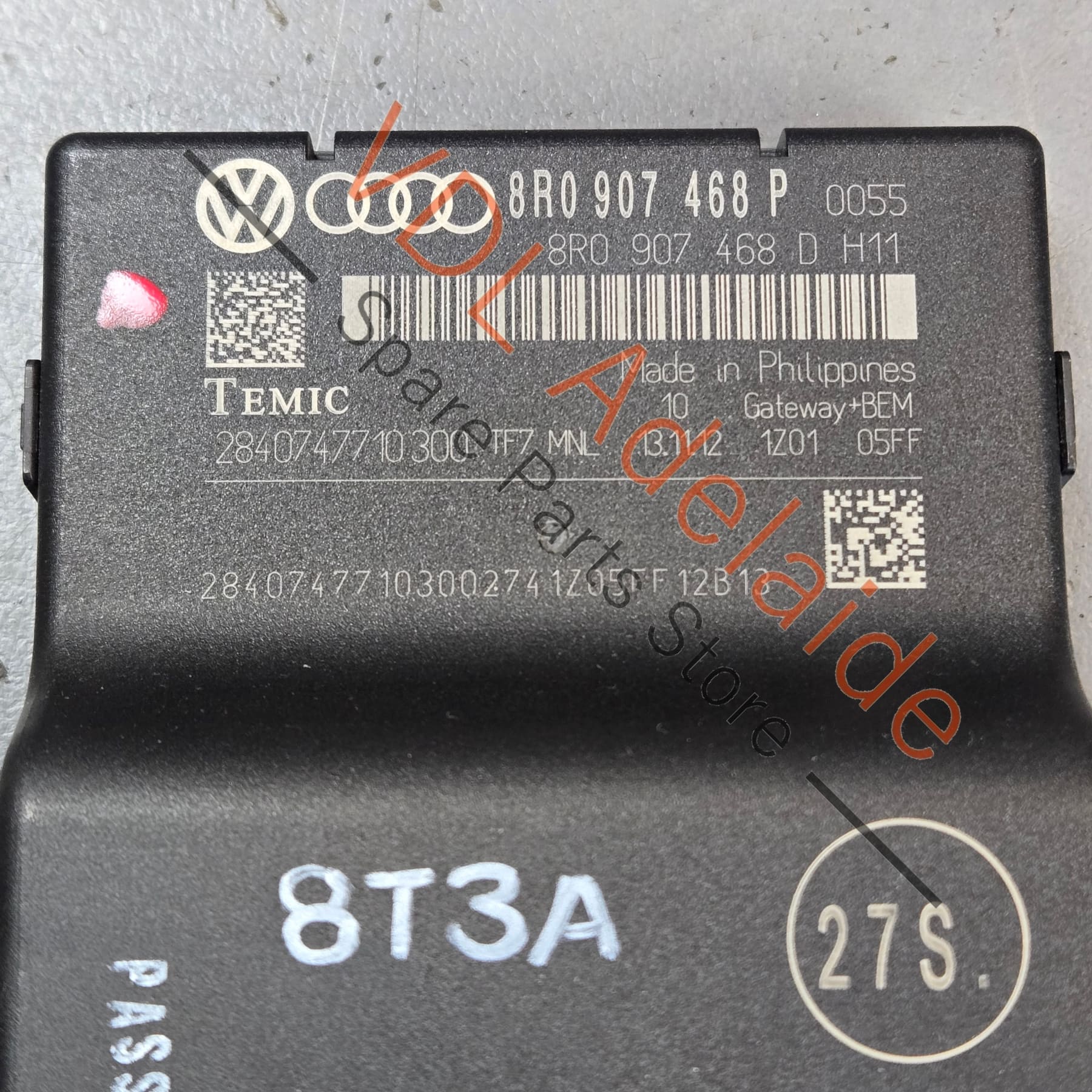 Audi A5 S5 RS5 Diagnosis Interface for Data Bus Gateway Module 8R0907468P - Image 2