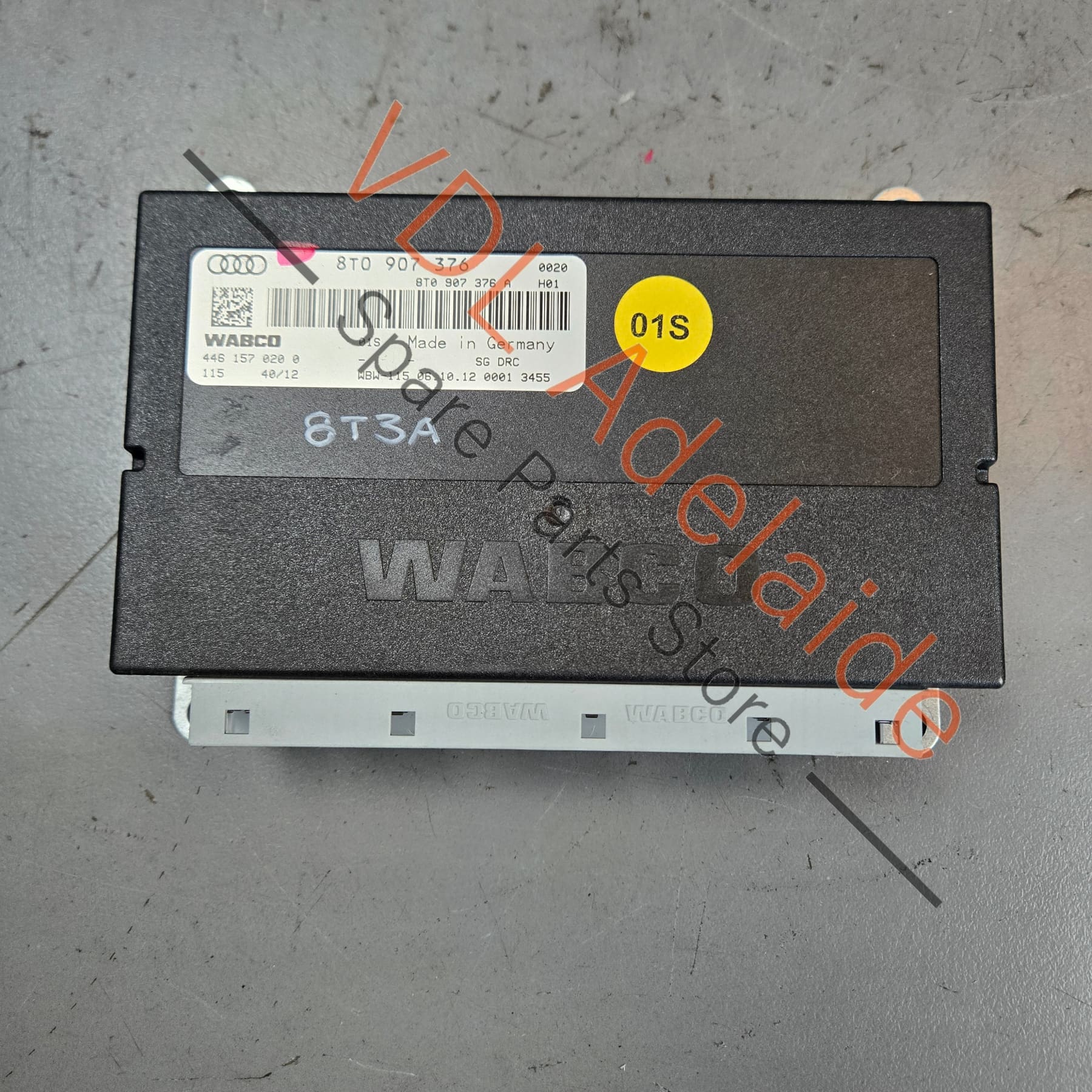 Audi RS5 Adaptive Suspension Controller Control Unit Module 8T0907376