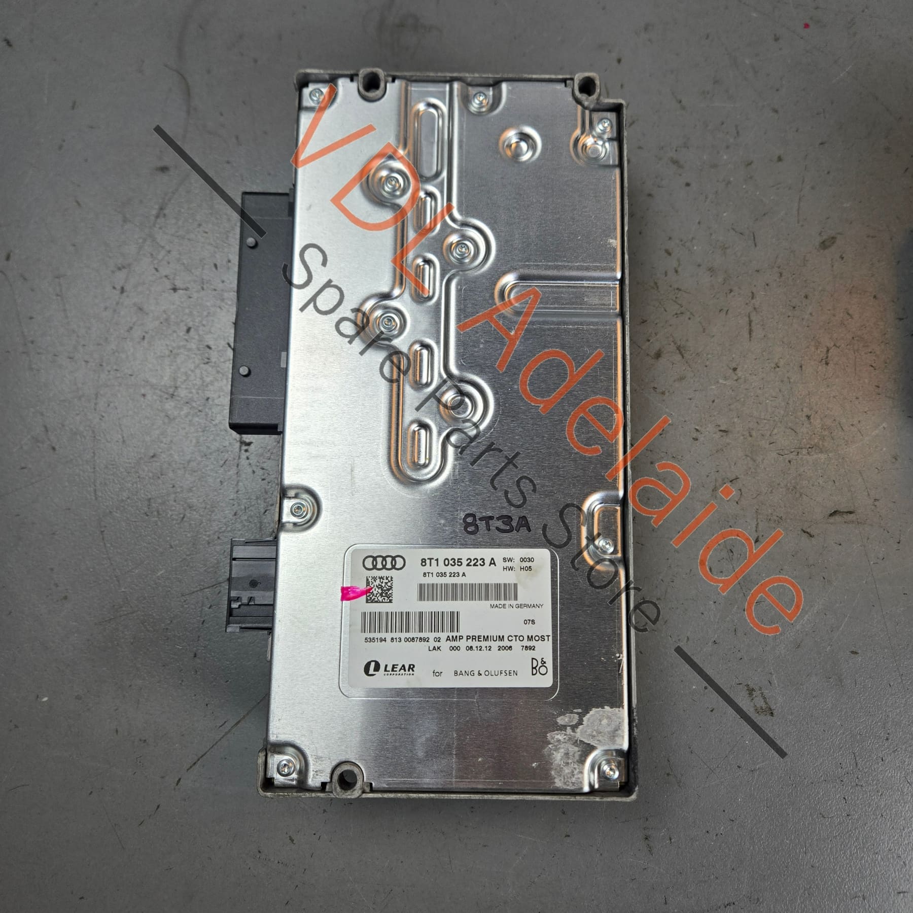 Audi RS5 Audio Amplifier for Premium Sound 8T1035223A Bang & Olufsen B&O - Image 2