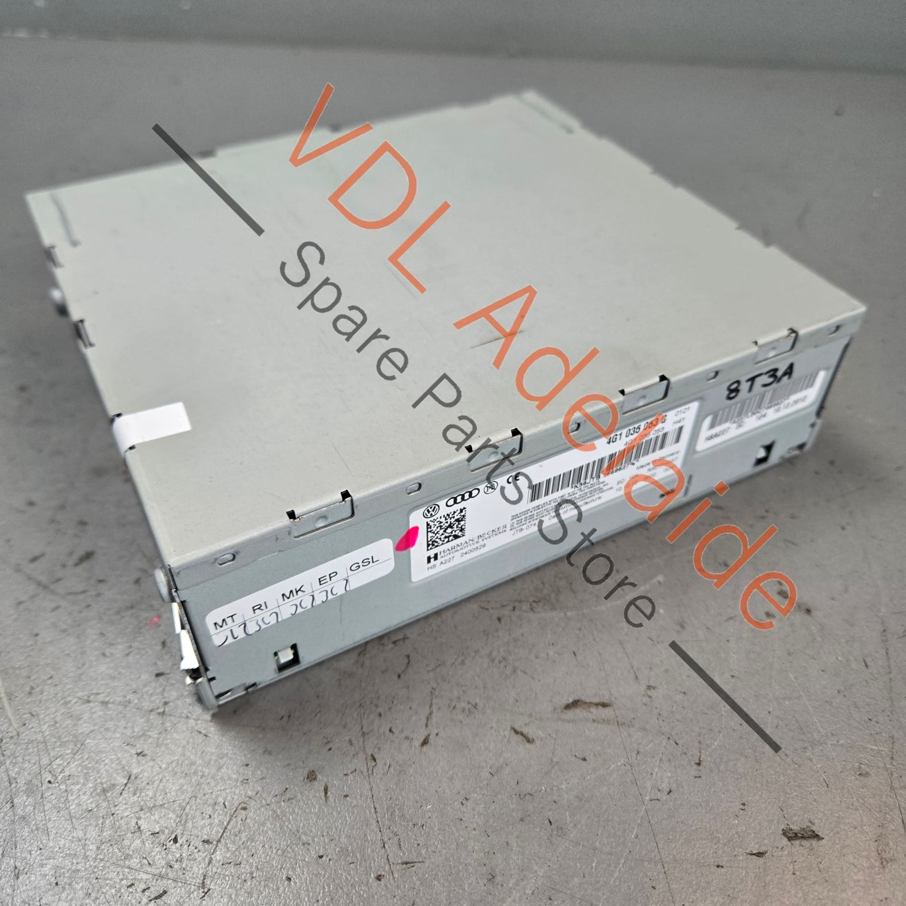 Audi RS5 Navigation Radio Unit Tuner Harman Becker 4G1035053G - Image 3
