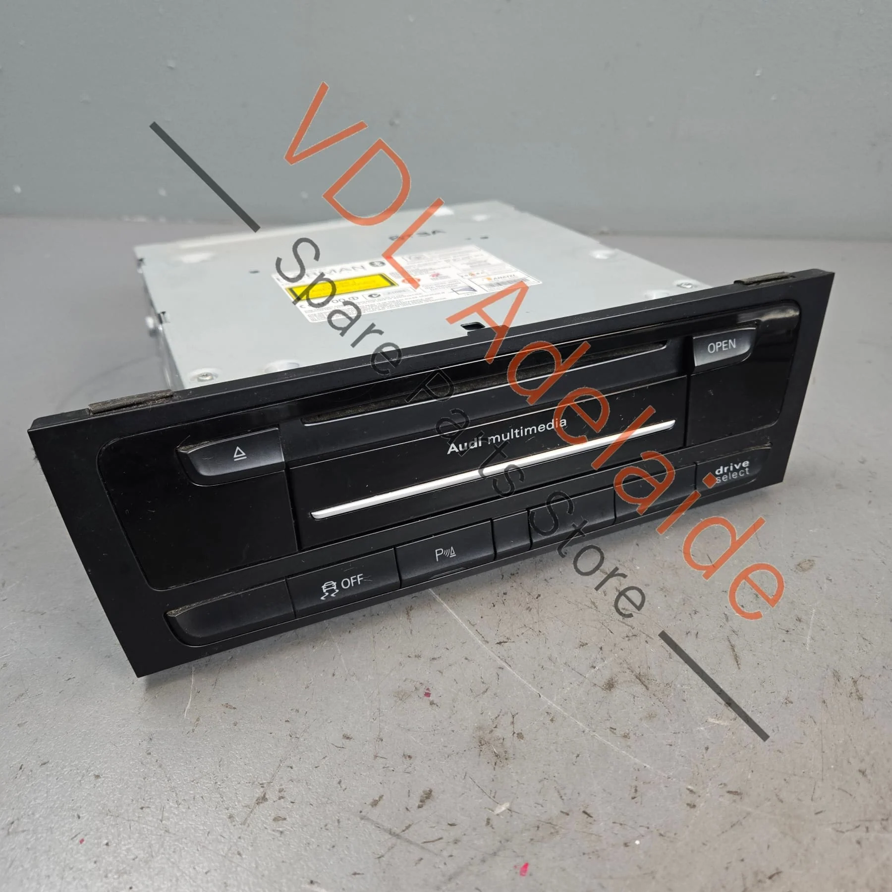 Audi RS5 MMI3g Navigation Radio Unit Tuner Harman Becker 8R2035754B