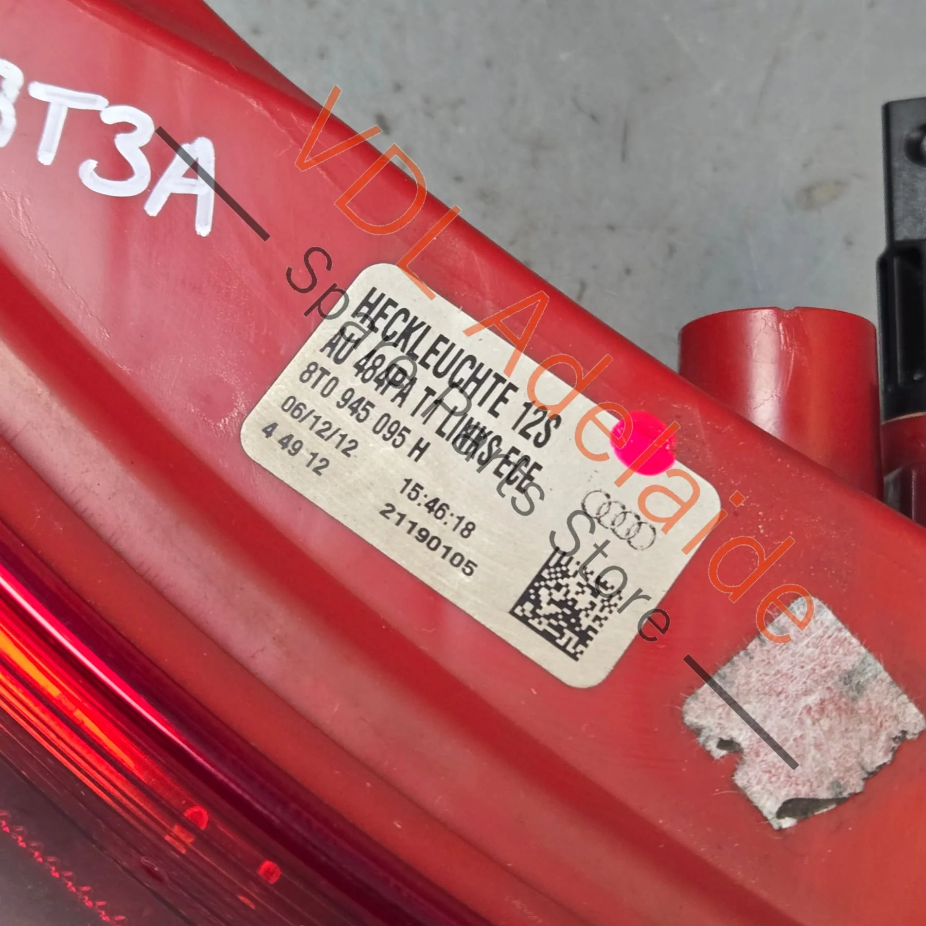 Audi RS5 Left Side Rear LED Tail Light Outer 8T0945095H **Discounted item** - Image 5