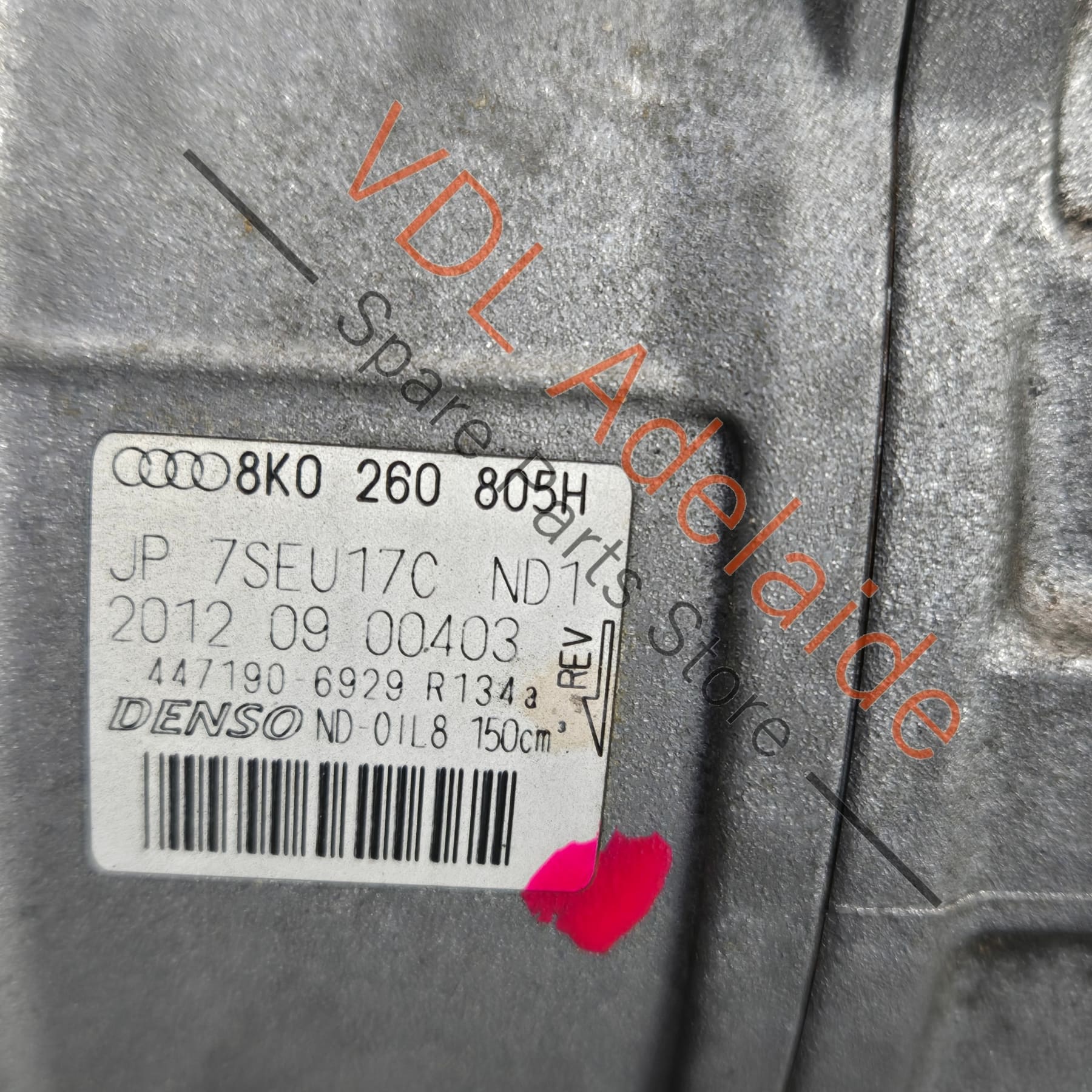 Audi RS5 AC Compressor 8K0260805H - Image 2