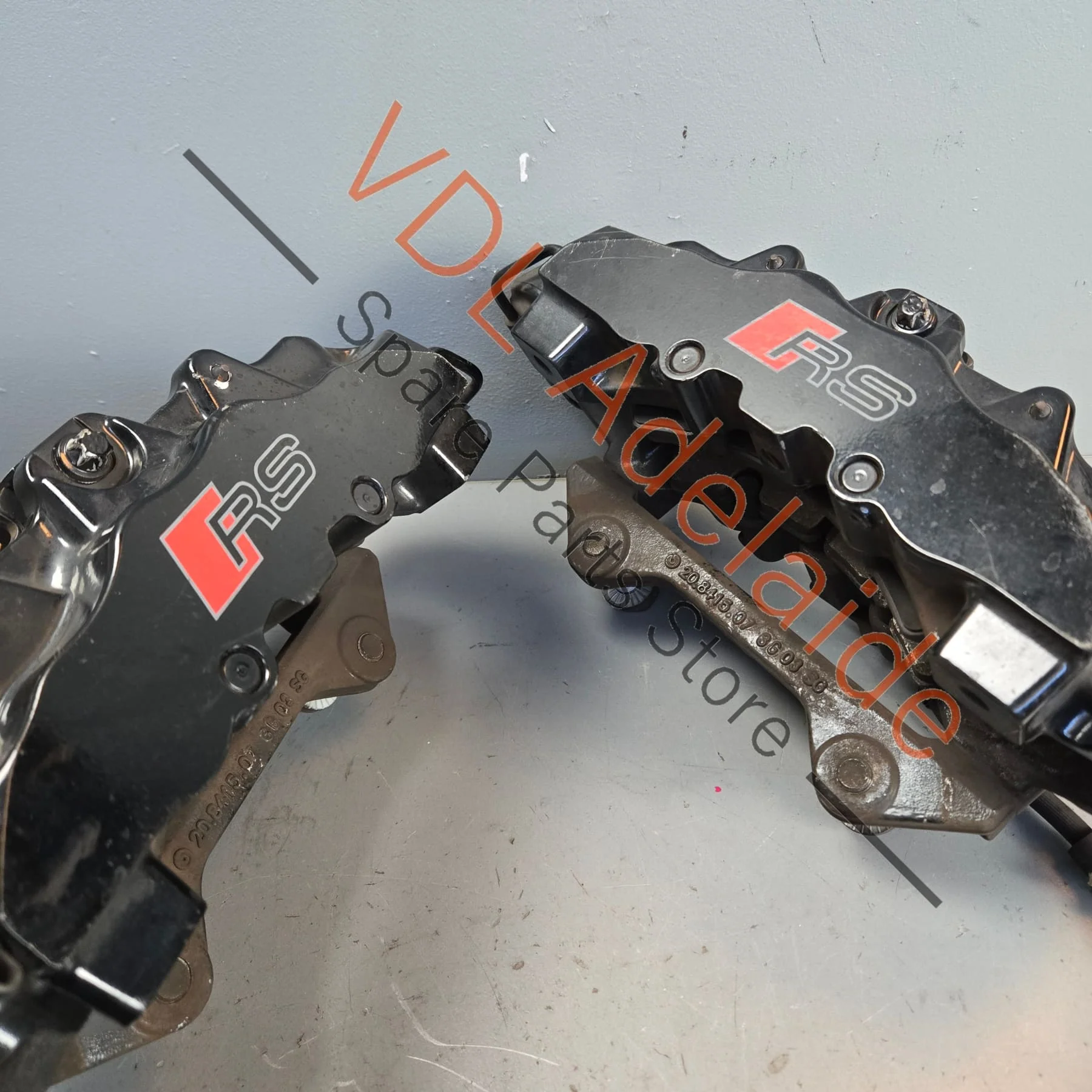 Audi R8 RS4 RS5 8 Piston Front Brake Caliper Pair for 365 x 34mm rotor 8T0615107 8T0615108 - Image 2