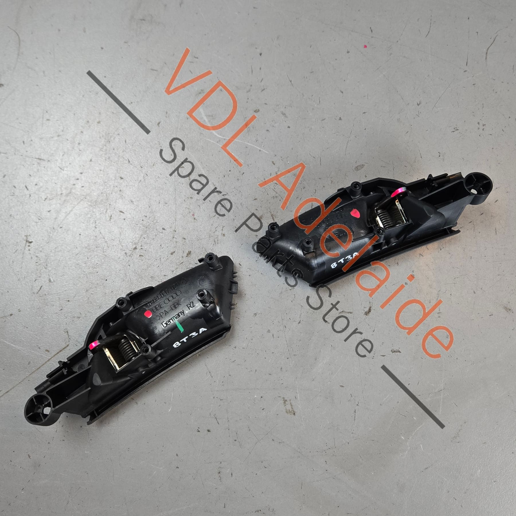 Audi RS5 Interior Door Handle Pulls 8T0837019C 6PS 8T0837020C 6PS - Image 5