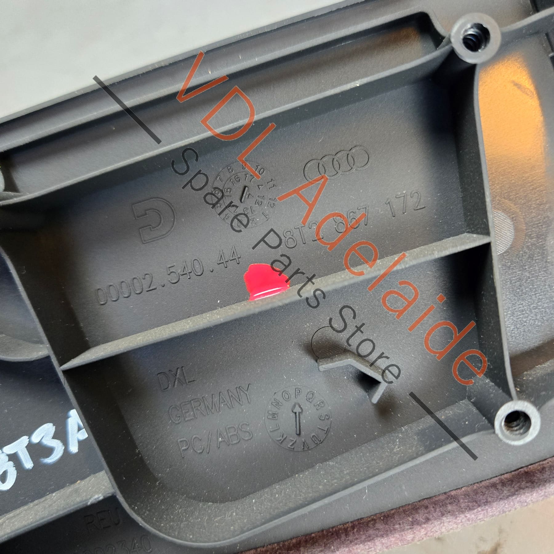 Audi RS5 Right Side Arm Rest Trim Interior Door Handle Grip Leather 8T2867172A 8T2867174A WJC - Image 10