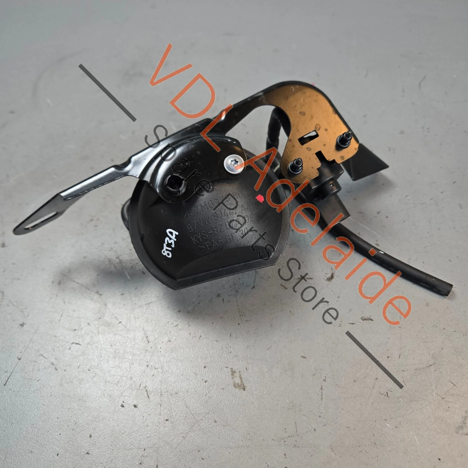 Audi RS5 Vacuum Damper & Solenoid for Rear Muffler Valve 037906283D 7M0129808 - Image 3