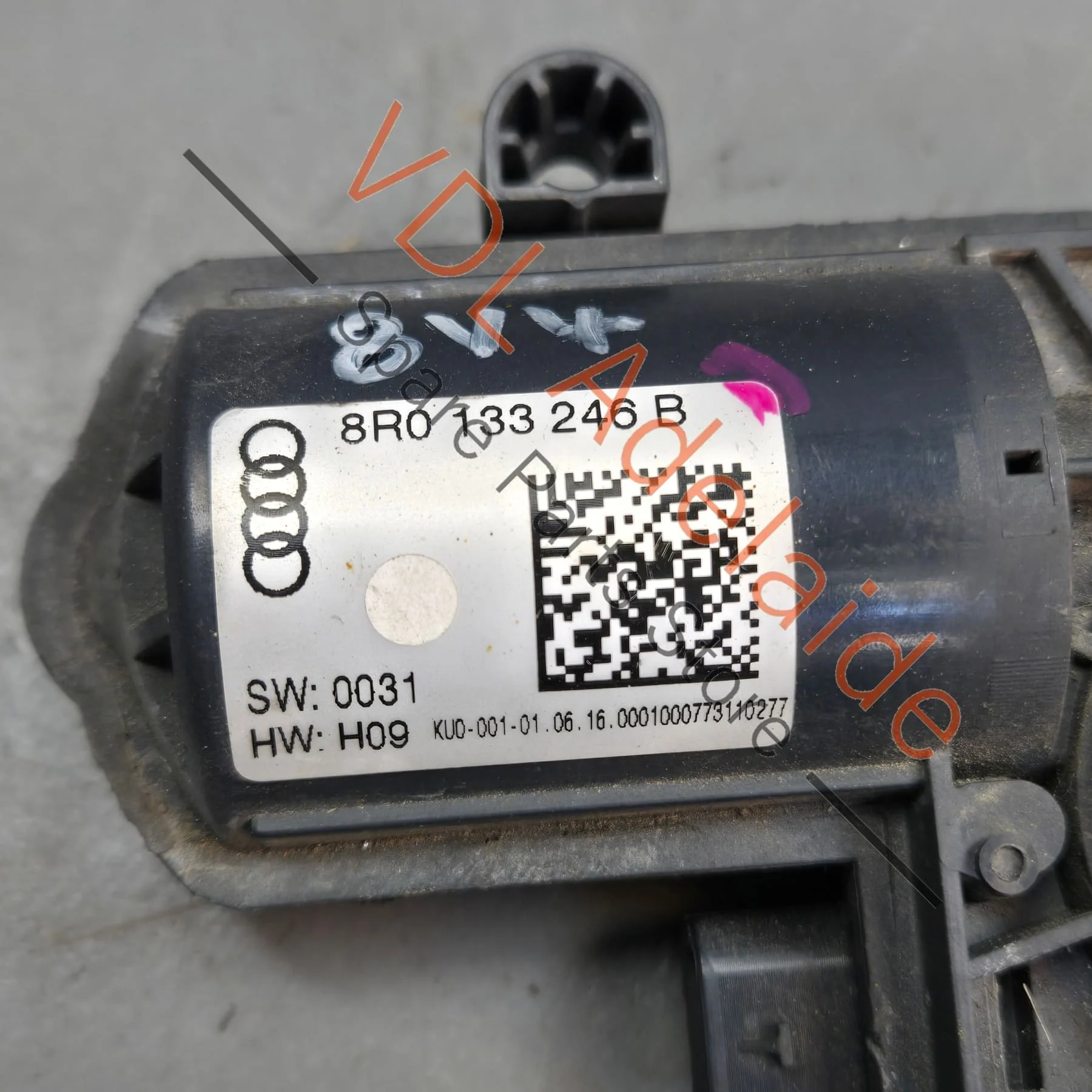 Audi VW Exhaust Flap Servo Motor with Spring 8R0133246B 4N0133246 4N013324A6A - Image 2