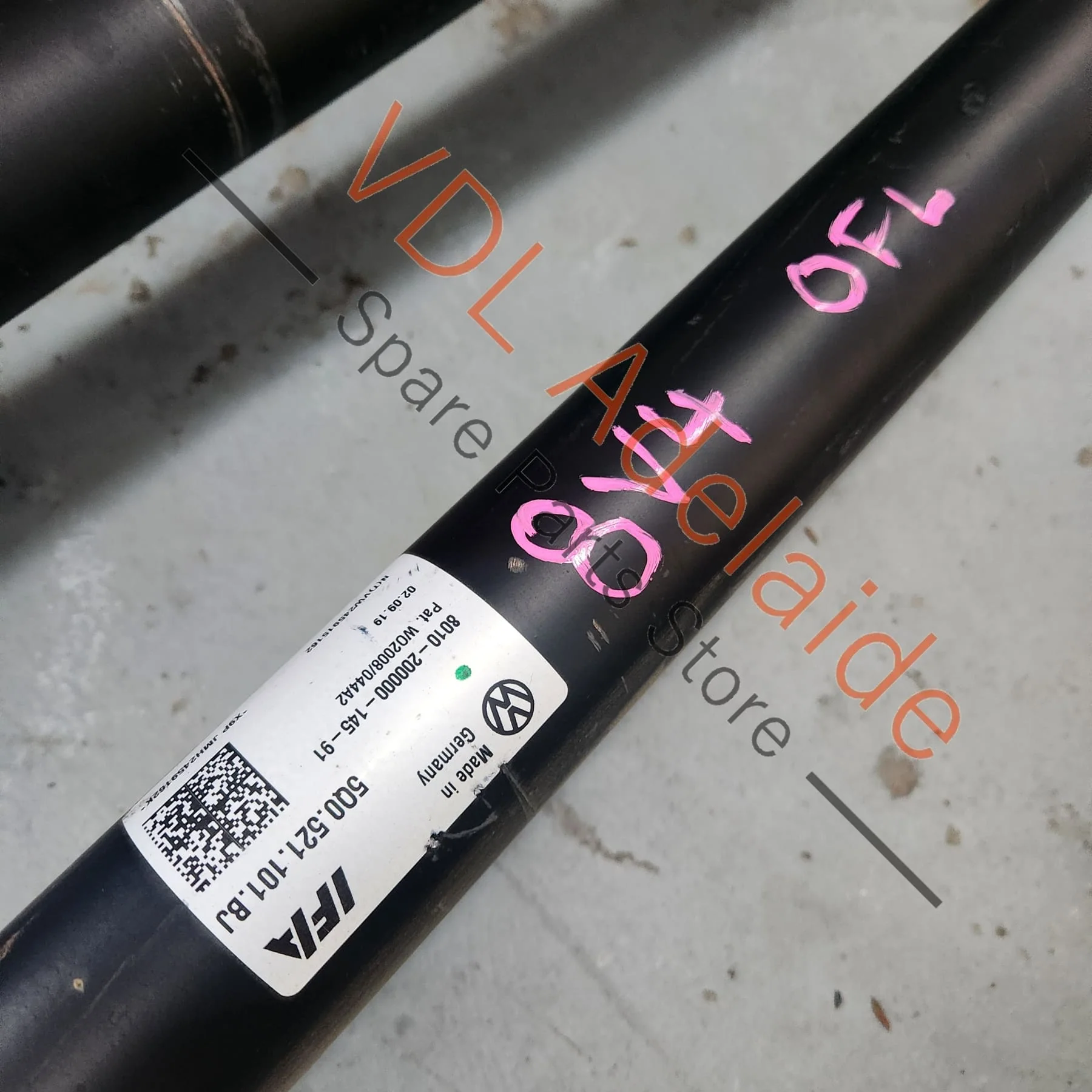 Audi RS3 S3 A3 8V Cardan Propeller Tail Shaft 5Q0521101BJ 5Q0521101AJ - Image 3