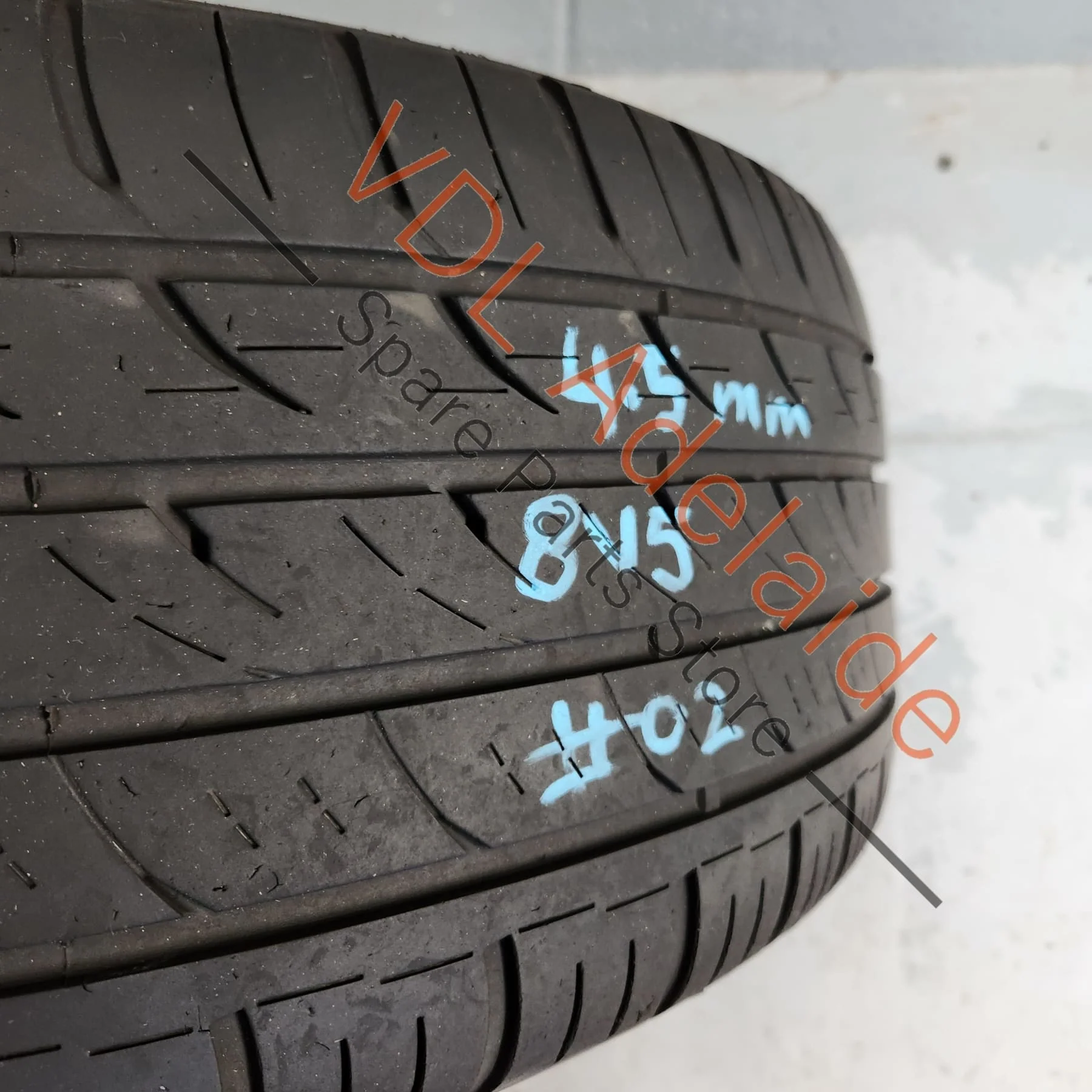 Genuine Audi 8V S3 RS3 5 Spoke 19 x 8 ET49 Rotor Design Alloy Wheel with Tyre #02 8V0601025CE - Image 9