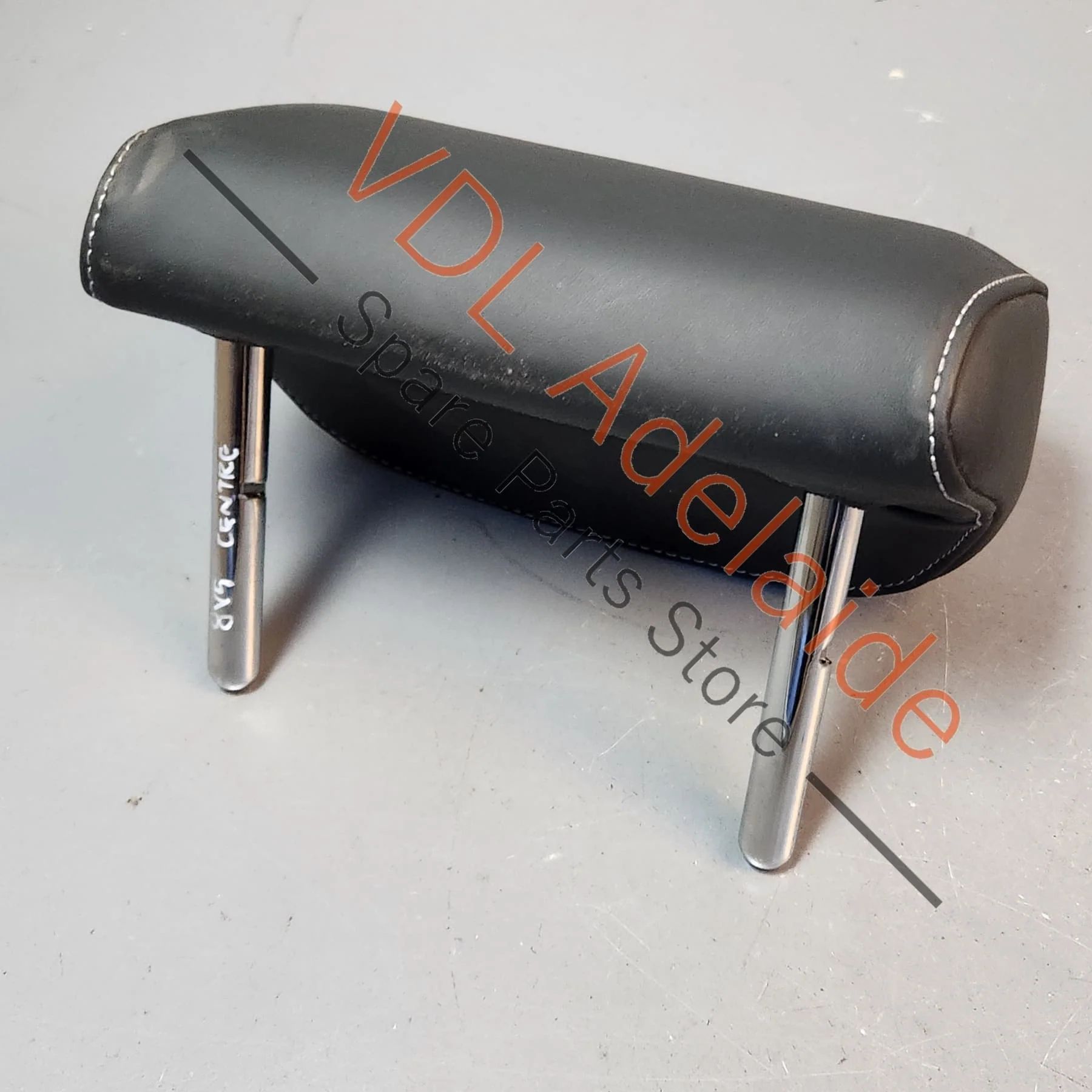 Audi RS3 8V Rear Middle Centre Head Rest Leather Soul Black Cliff Grey 8V0885975C WJC - Image 5