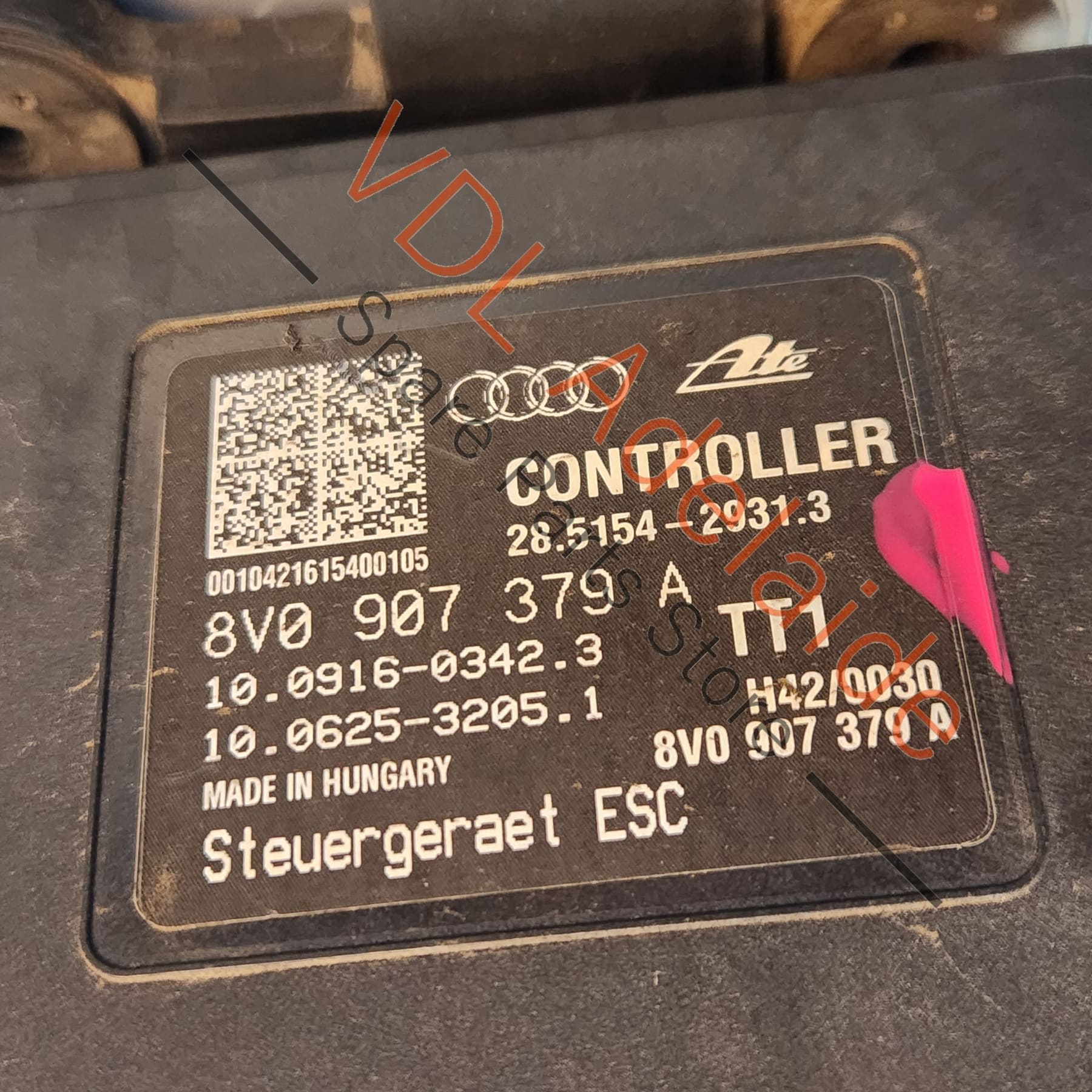 Audi RS3 8V Brake ABS Module Pump Hydraulic Unit ESC Controller 8V0614517A BEF - Image 7