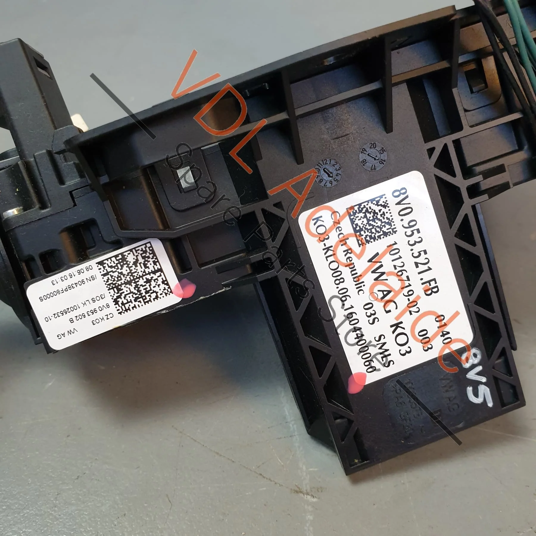 Audi RS3 S3 A3 8V Steering Column Combi Switch Stalks 8V0953502B - Image 4