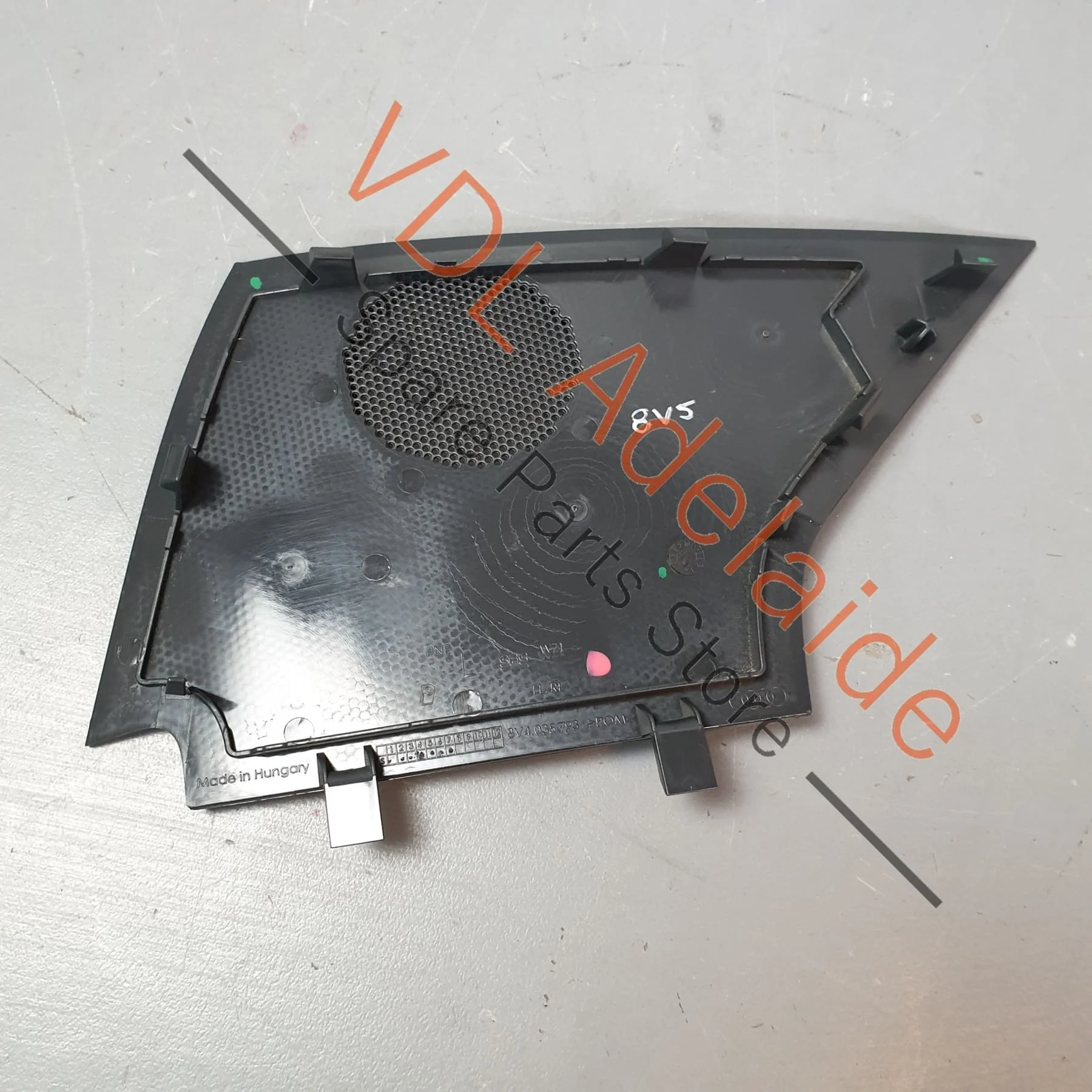 Audi RS3 S3 A3 8V Rear Left Door Loudspeaker Trim Cover Black 8V4035793 - Image 3