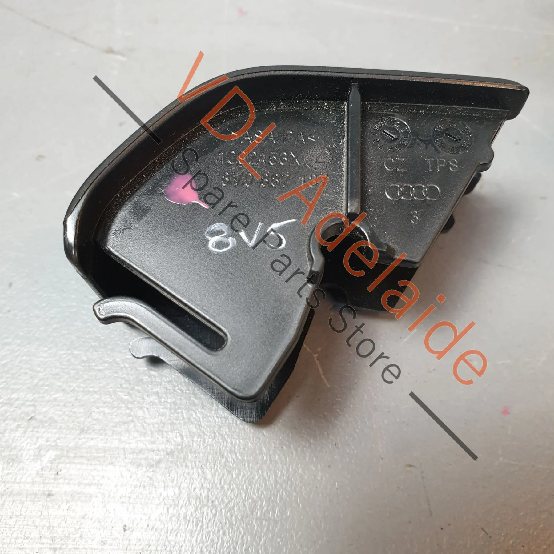Audi RS3 S3 A3 ISOFIX Insert Cover for Rear Seat 8V0887187 Genuine OEM - Image 2