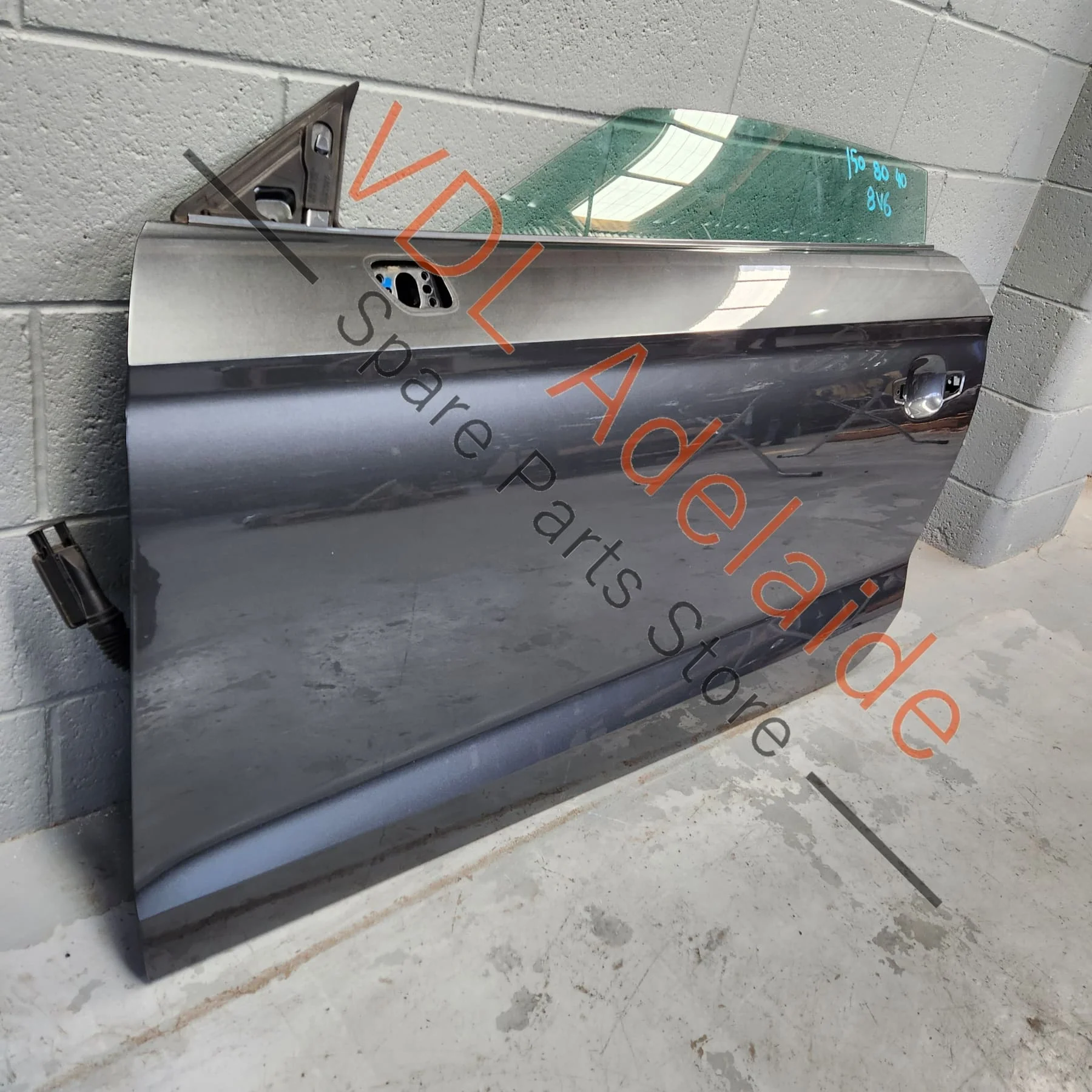 Audi A3 S3 8V 2013-2020 Cabrio Convertible Left Side Door Panel Shell with Glass - Image 6