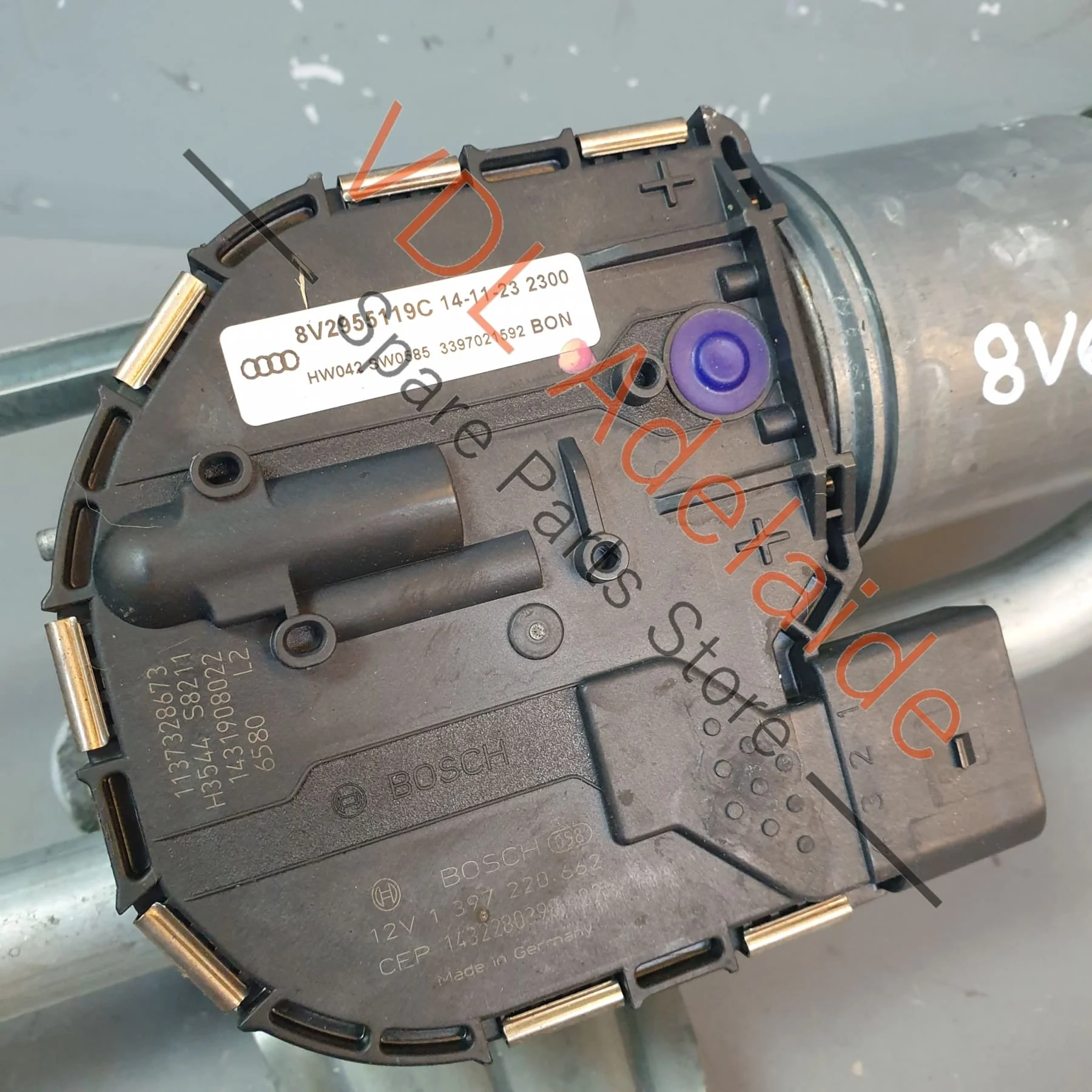 Audi A3 S3 Windscreen Wiper Motor Mechanism Linkages - Image 2