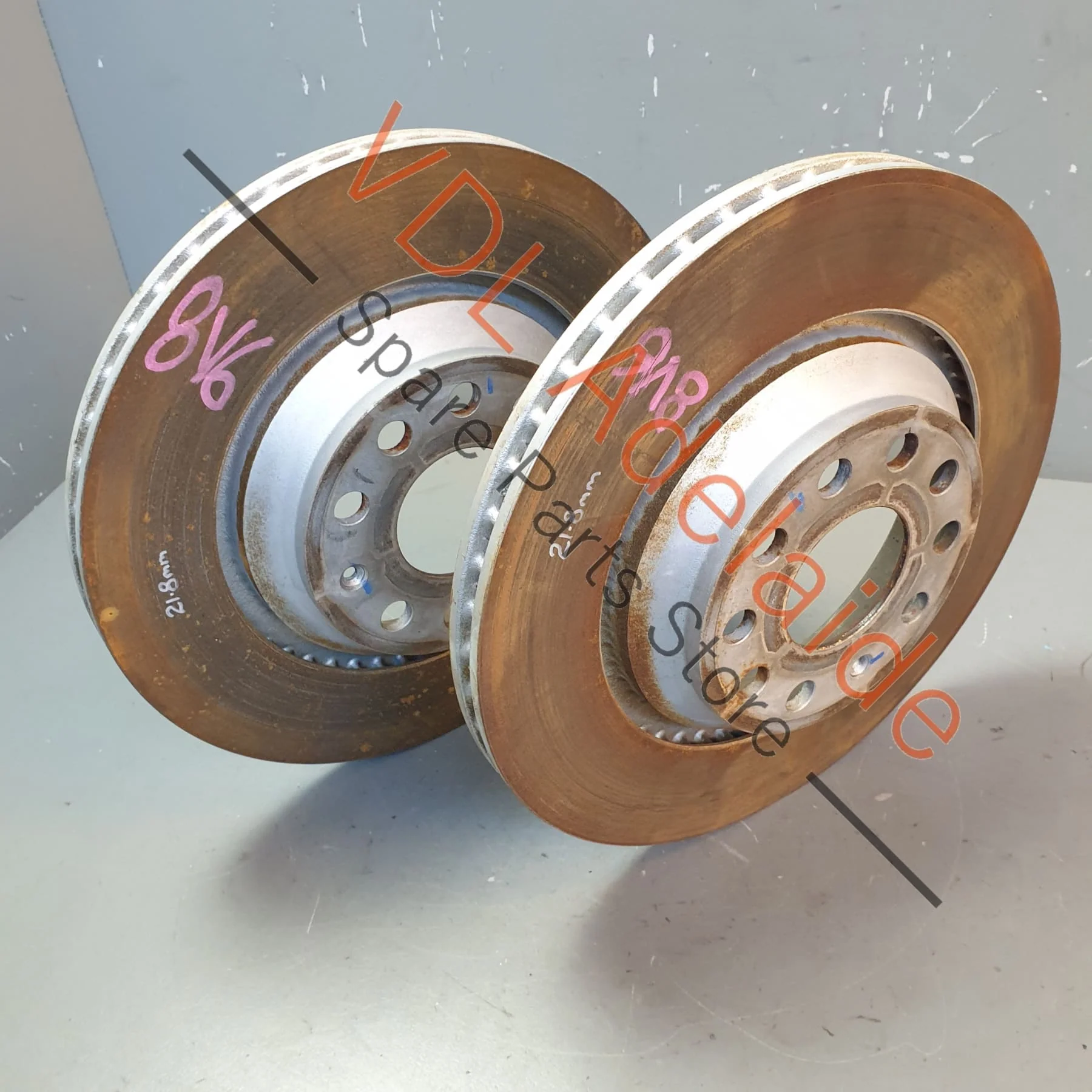 Audi S3 8V Rear Brake Rotors for 310mm x 22mm Vented - Image 5