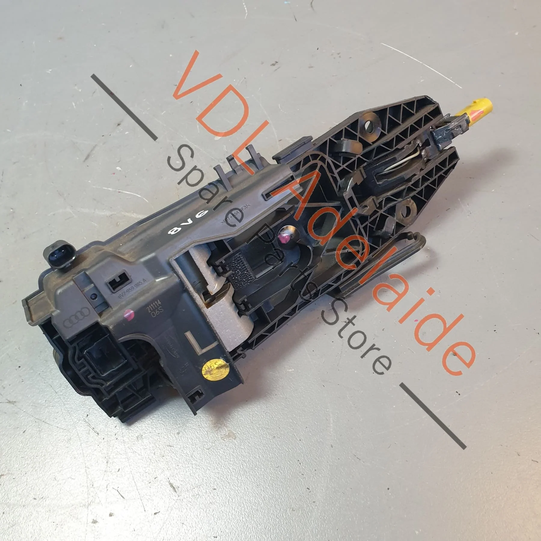 Audi A3 S3 RS3 Exterior Door Handle With Keyless Entry Sensor Left Front Daytona Grey 8V0837205A 8V0927753 - Image 6