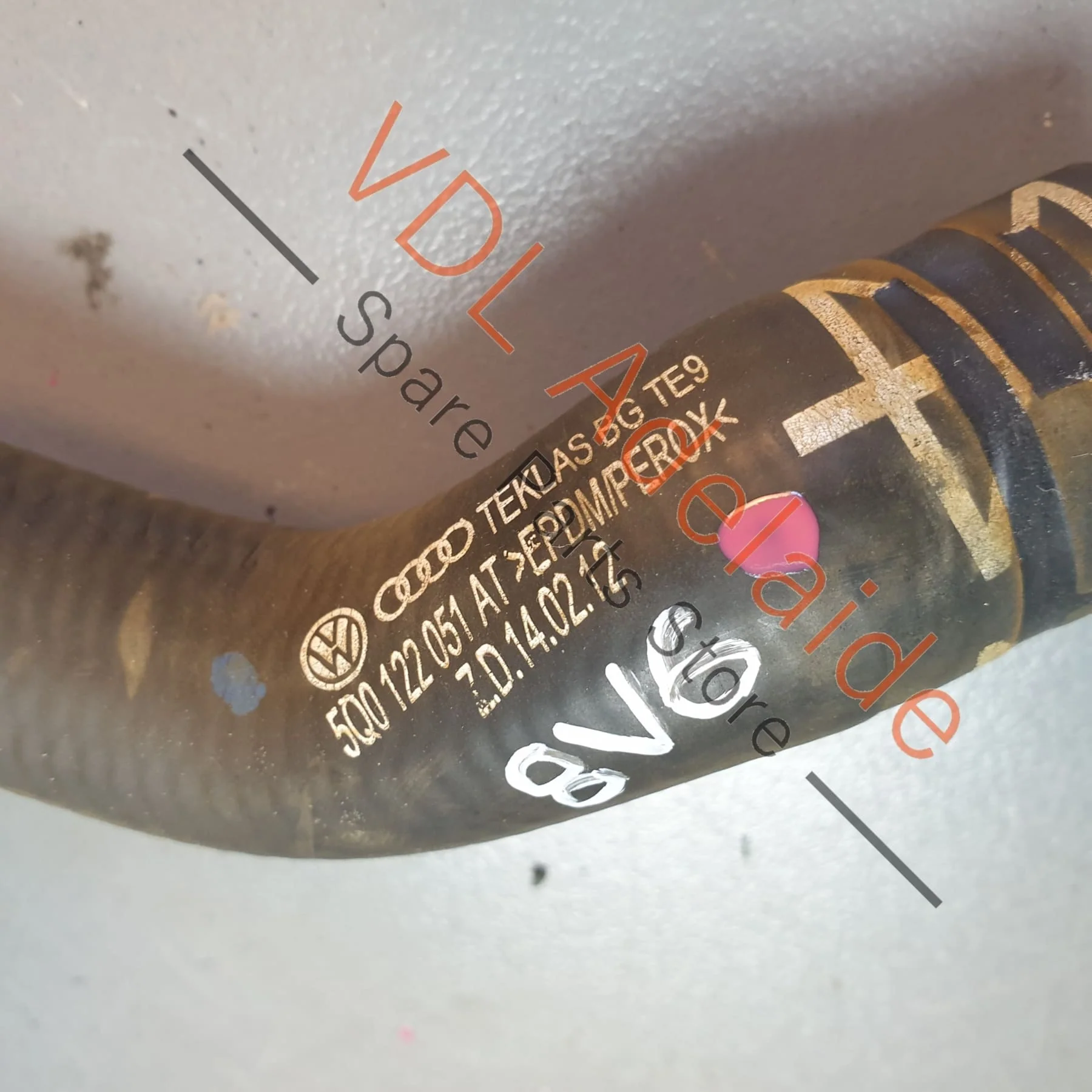 Audi A3 S3 RS3 Additional Radiator Cooling Hose Water Pipe 5Q0122051AT - Image 6