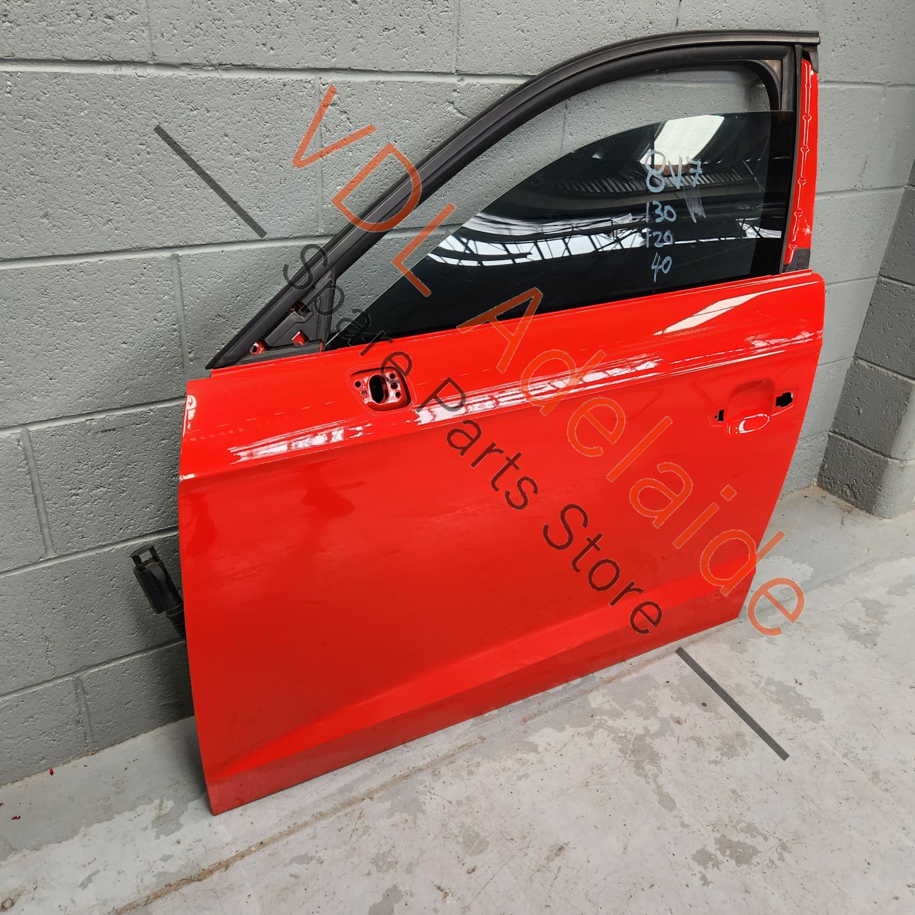 Audi A3 S3 RS3 8V Hatch Sportback Front Left Door Shell Panel 8V4831051B 8V4845201A Y6Y6 Y6 / Y3T Catalunya Red Metallic - Image 4