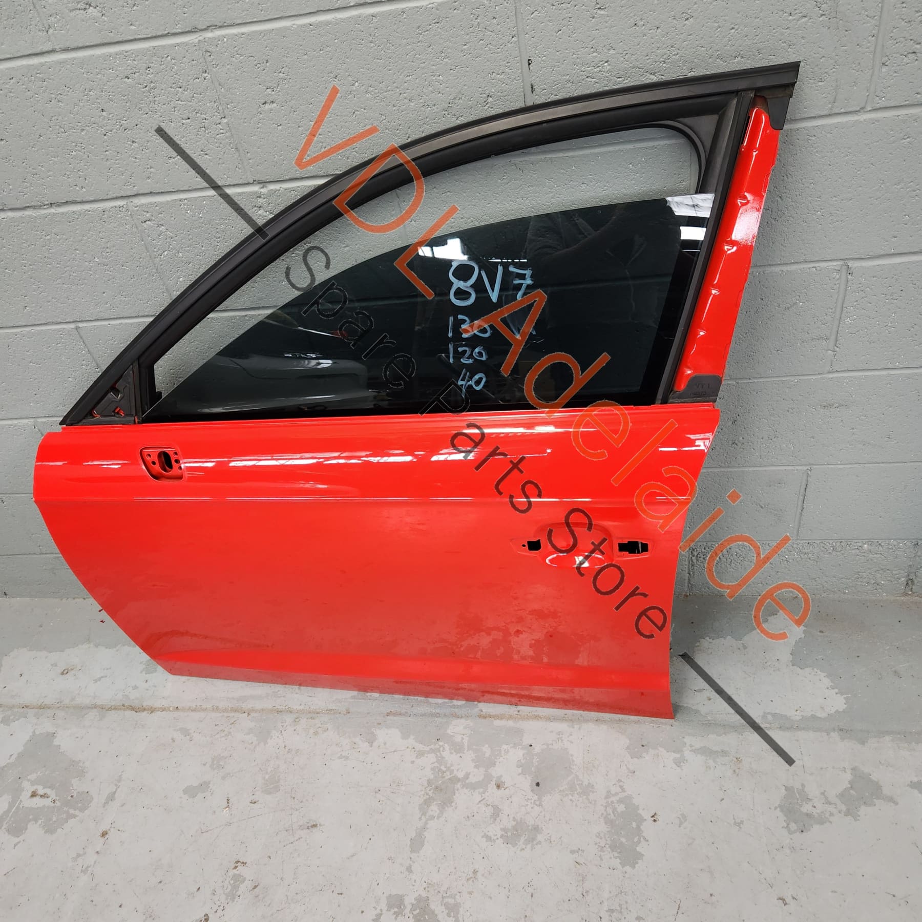 Audi A3 S3 RS3 8V Hatch Sportback Front Left Door Shell Panel 8V4831051B 8V4845201A Y6Y6 Y6 / Y3T Catalunya Red Metallic - Image 6
