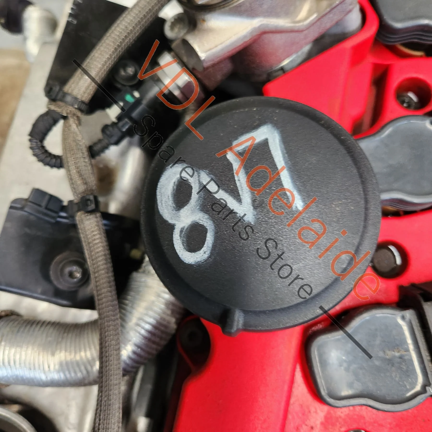 Audi RS3 8V Iron Block CZGB CZG 270kw 5cyl Complete Motor Engine w Turbo, Wiring & Hoses - Image 4