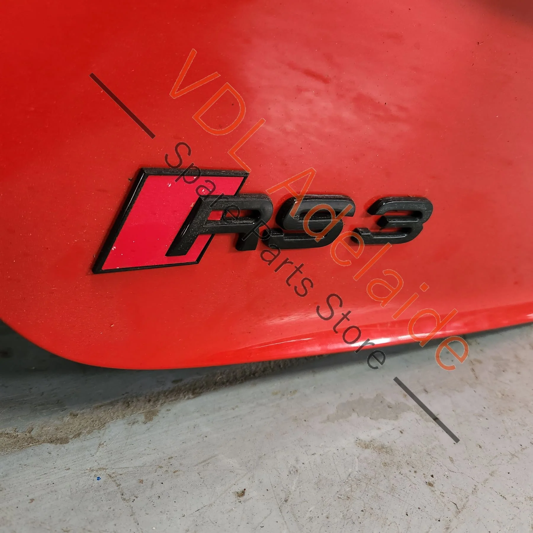 Audi S3 8V Sportback 2014-20 Rear Hatch Lid Boot Panel Y6Y6 Y6 / Y3T Catalunya Red Metallic - Image 5