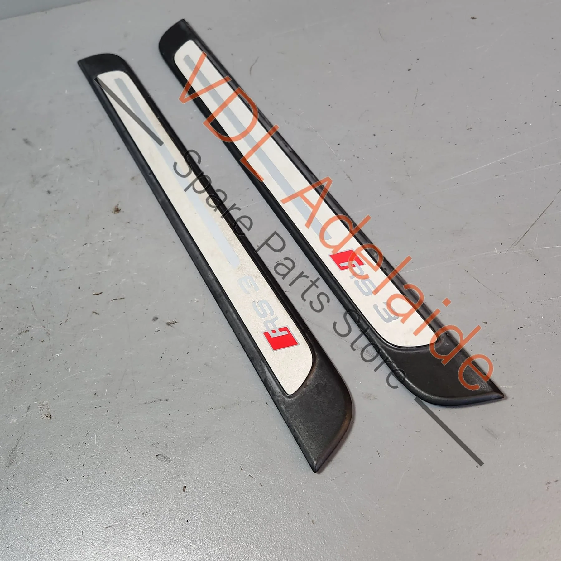 Audi RS3 8V Door Entry Sil Sill Trim Strip Decal Trim 8V4853491H  8V4853491S 8V4853492H 8V4853492J