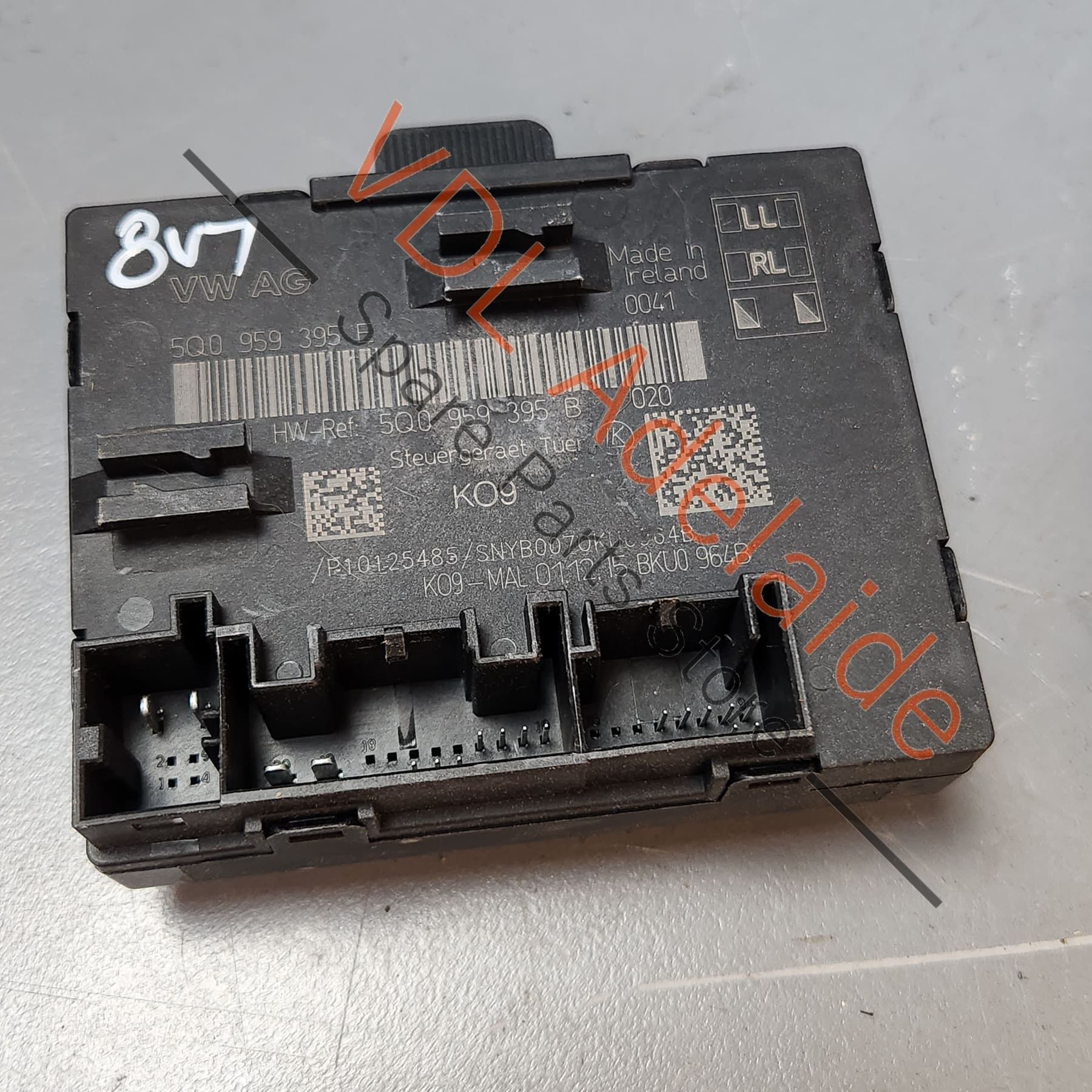 Audi RS3 S3 A3 8V Rear Door Control Unit 5Q0959395E