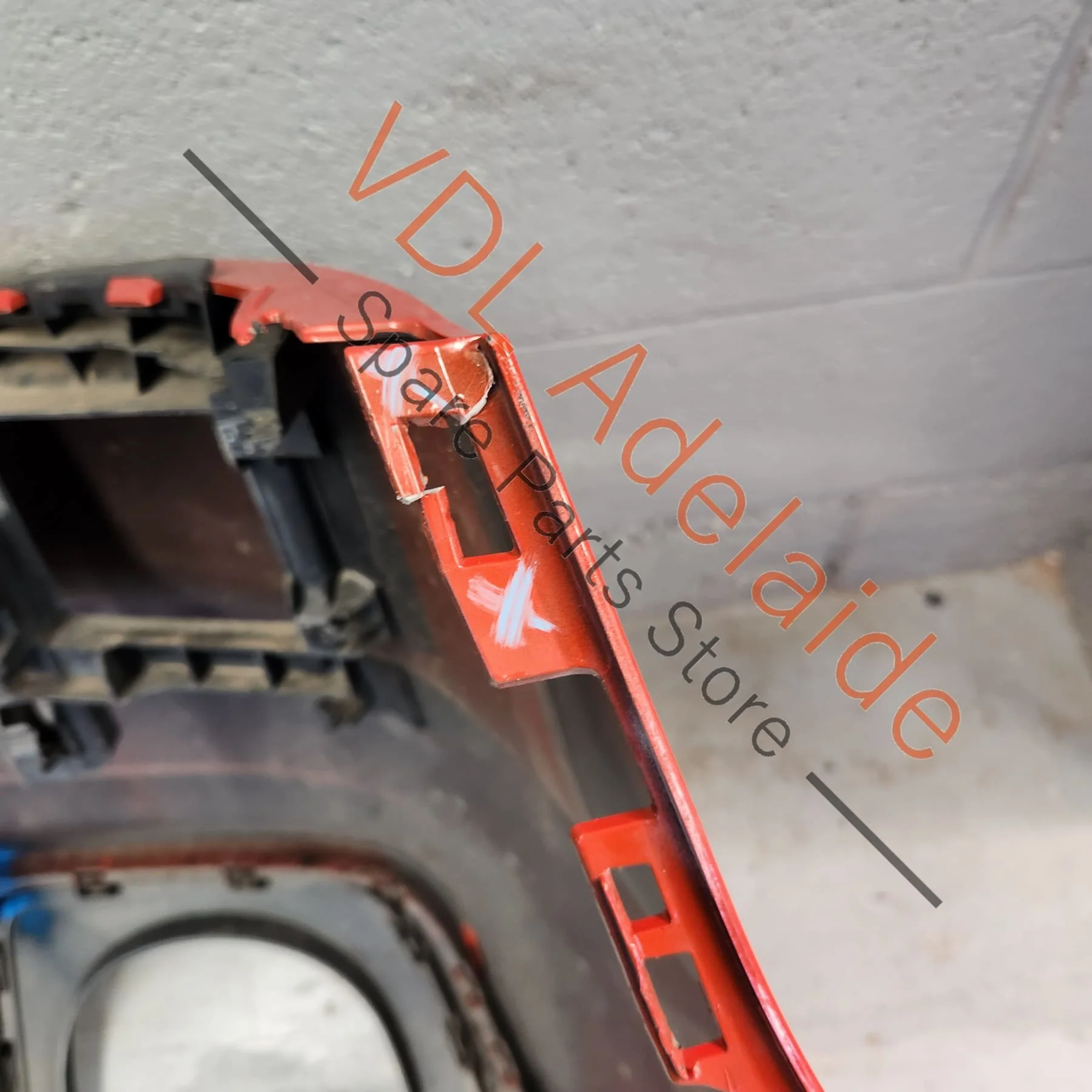 Audi RS3 8V Hatch Rear Bumper Assembly & Rear Muffler Y6Y6 Y6 / Y3T Catalunya Red Metallic - Image 9