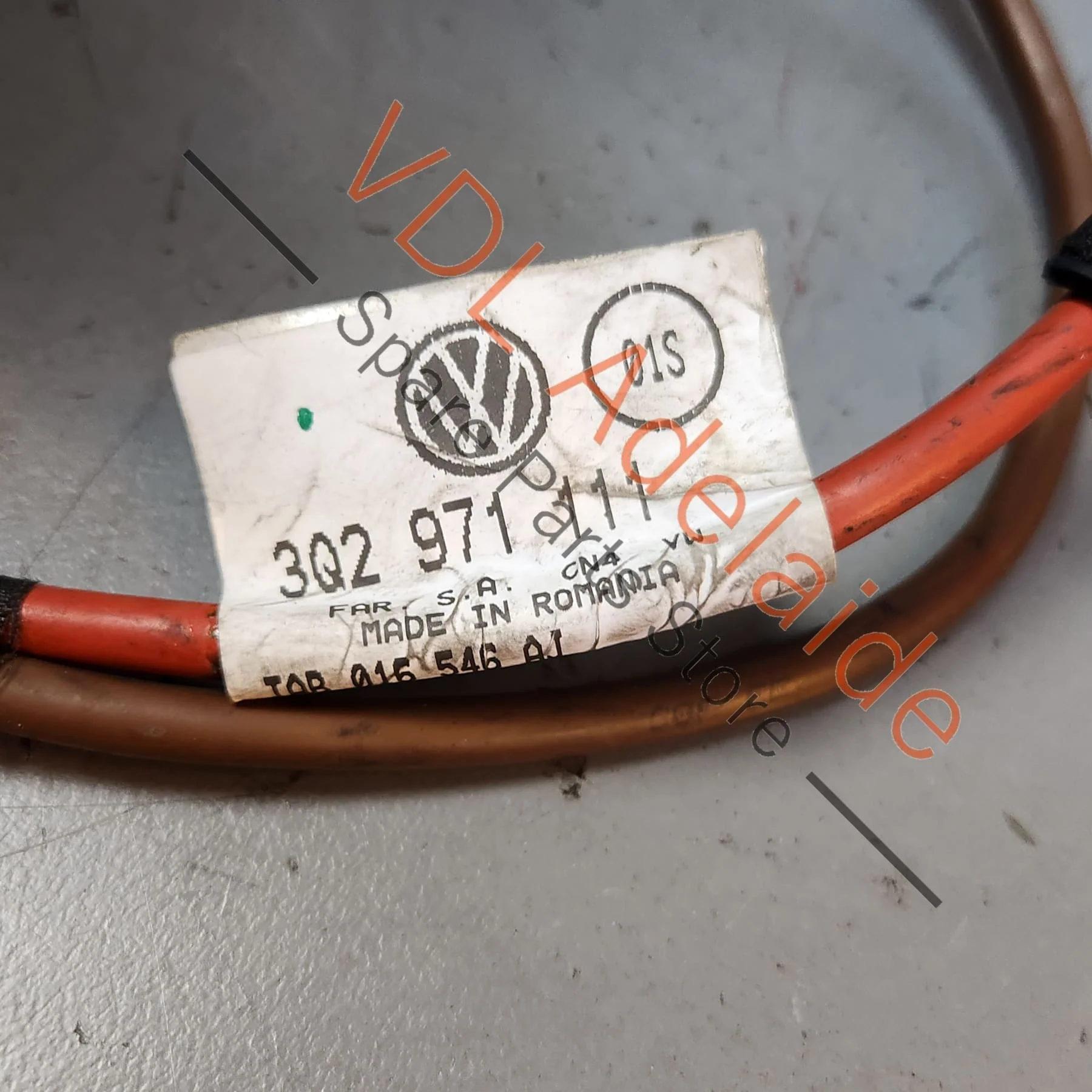 Audi A3 S3 RS3 8V Wiring Harness Plug for Power Steering Rack 3Q2971111 - Image 5