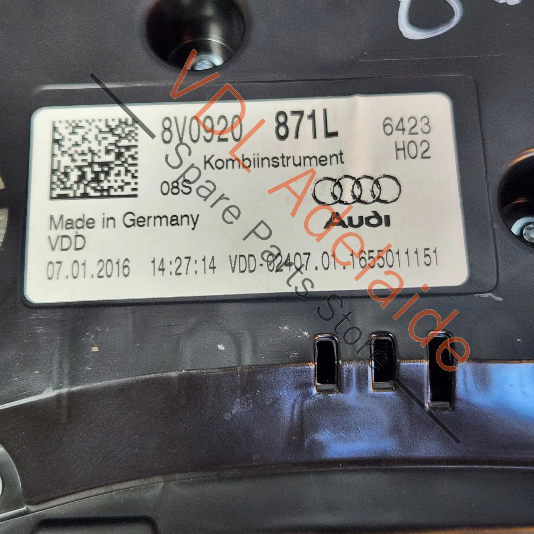 Audi RS3 8V Drivers Dash Gauge Cluster Instrument 8V0920871L - Image 5