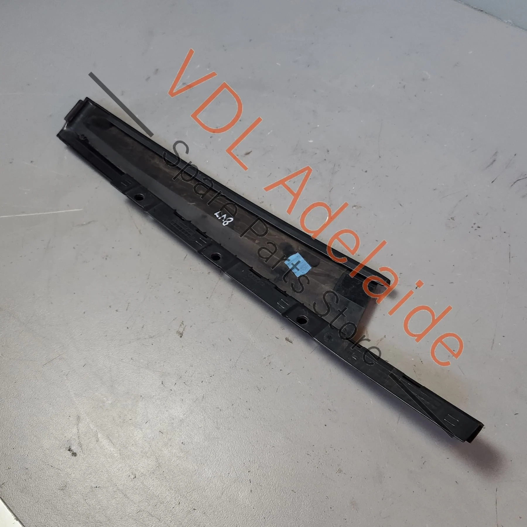 Audi A3 S3 RS3 8V Front Right Door Exterior Trim for B-Pillar Black Glossy 8V4837902A - Image 5