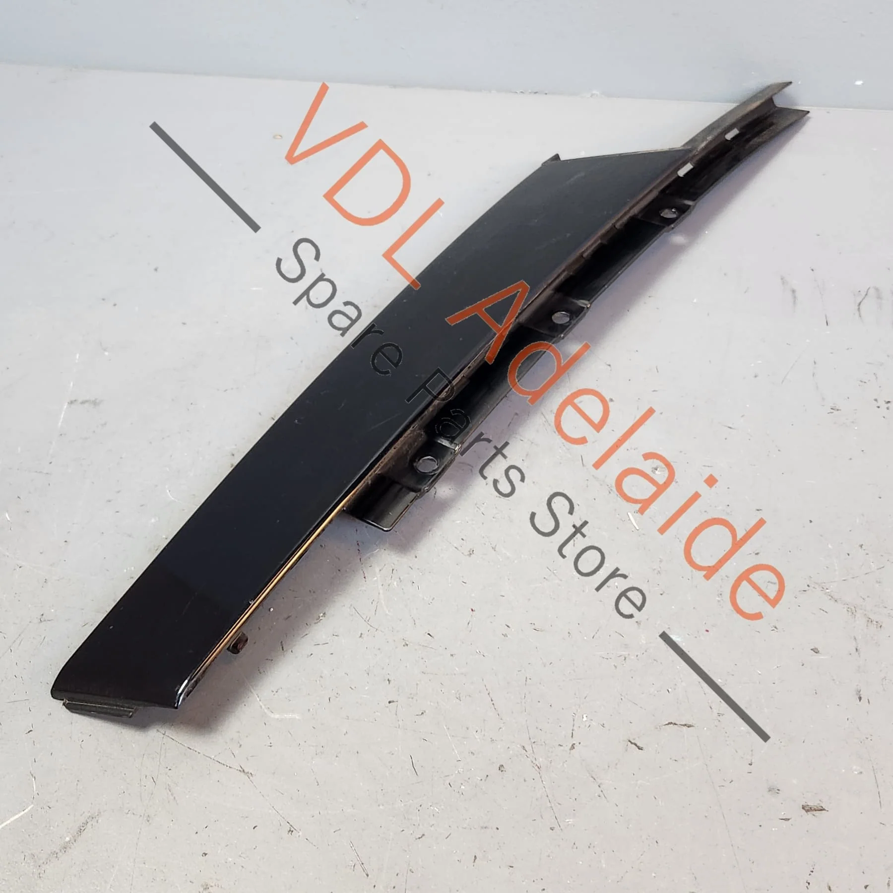 Audi A3 S3 RS3 8V Front Left Door Exterior Trim for B-Pillar Black Glossy 8V4837901A - Image 7