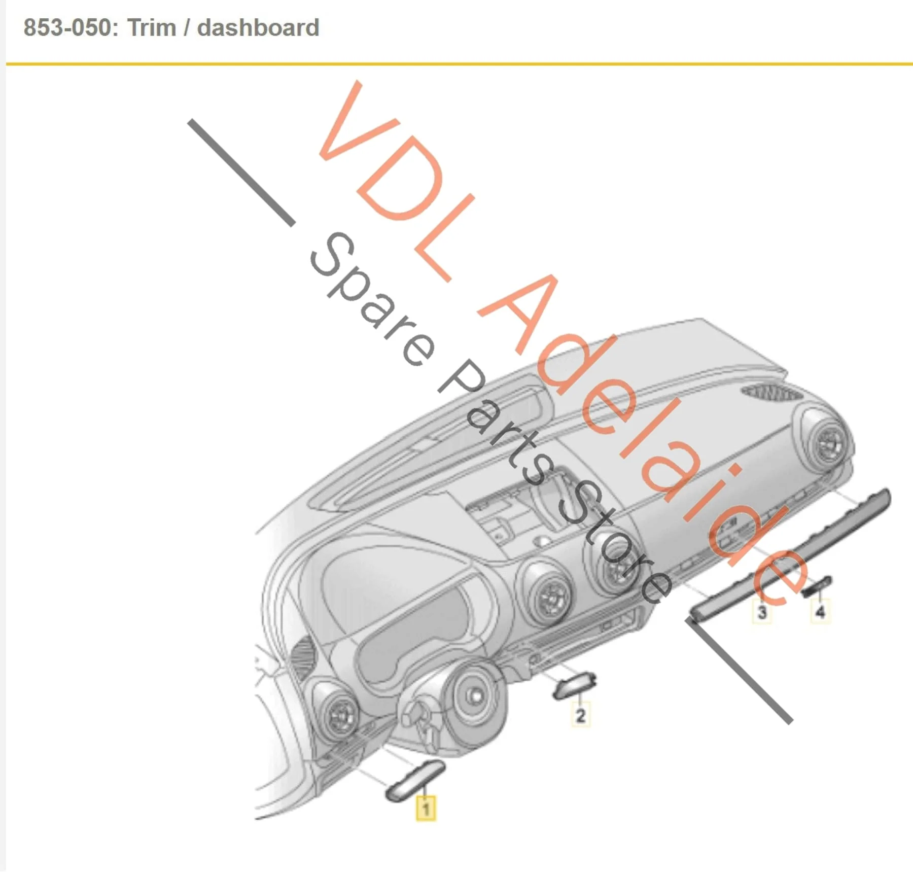 Genuine Audi A3 S3 RS3 8V Interior Dash & Door Carbon Trim Insert Set for RHD - Image 2