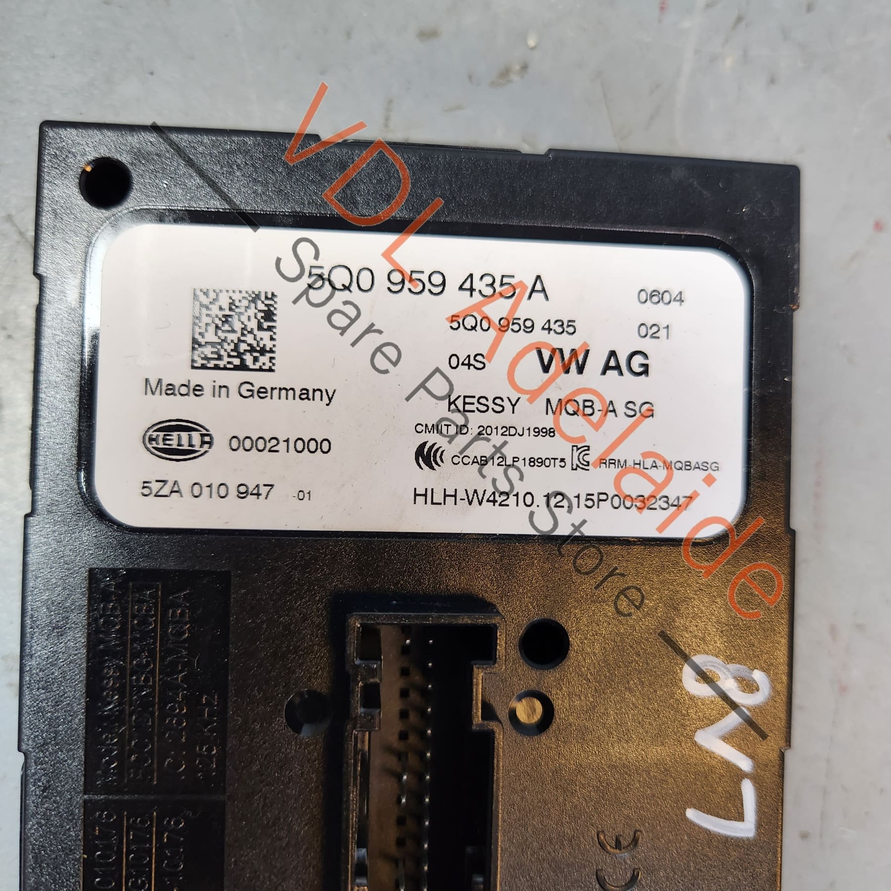 Audi A3 S3 RS3 8V KESSY Keyless Access Start Control Module 5Q0959435A - Image 5
