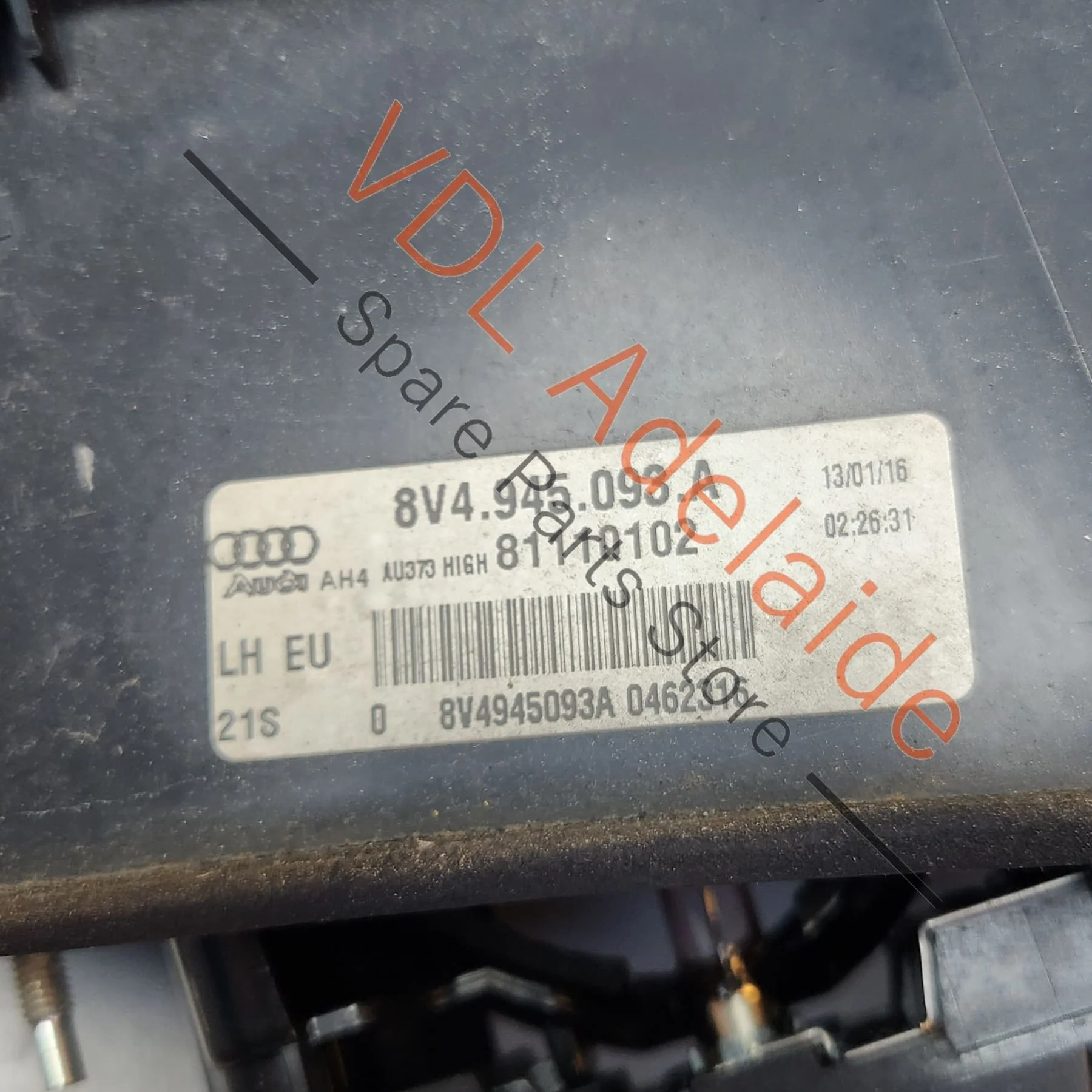 Audi A3 S3 RS3 8V Left Inner Rear Brake Light LED 8V4945093A - Image 7