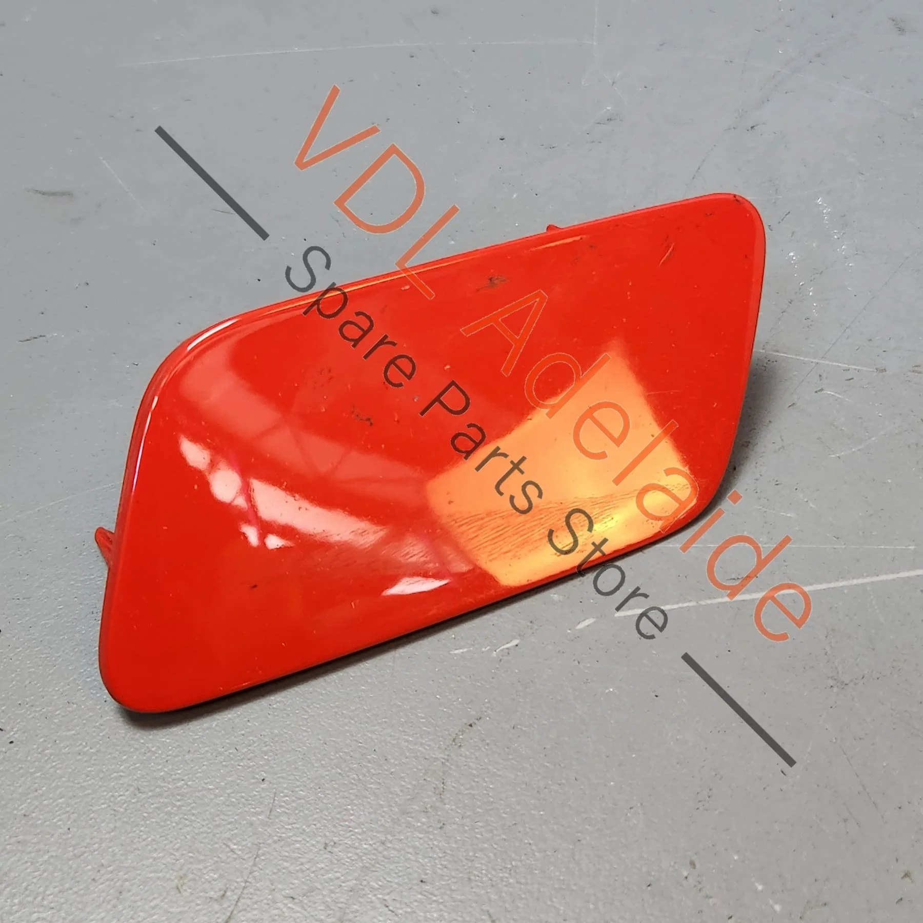 Audi RS3 8V Front Bumper Bar Left Headlight Washer Cover Flap Trim 8V4955275 GRU Y6Y6 Y6 / Y3T Catalunya Red Metallic - Image 7