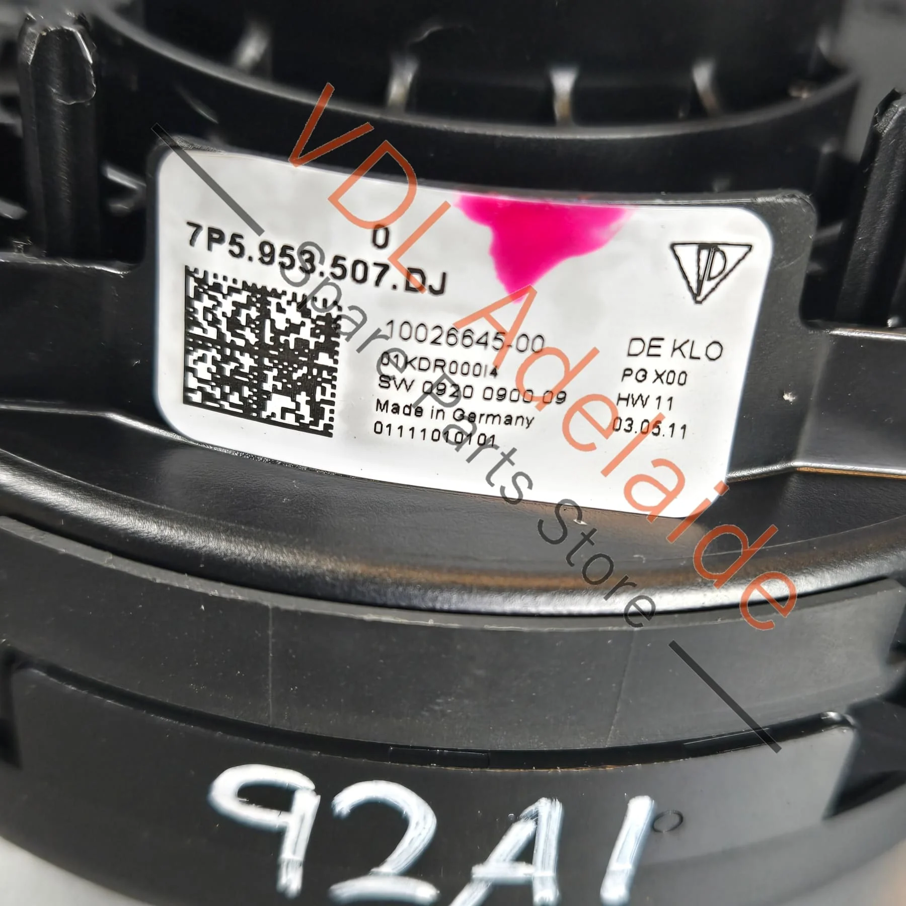 Porsche Cayenne 958 92A Clock Spring Steering Column Squib Ring Clockspring 95865256804 7P5953507DJ 95865256800 - Image 4