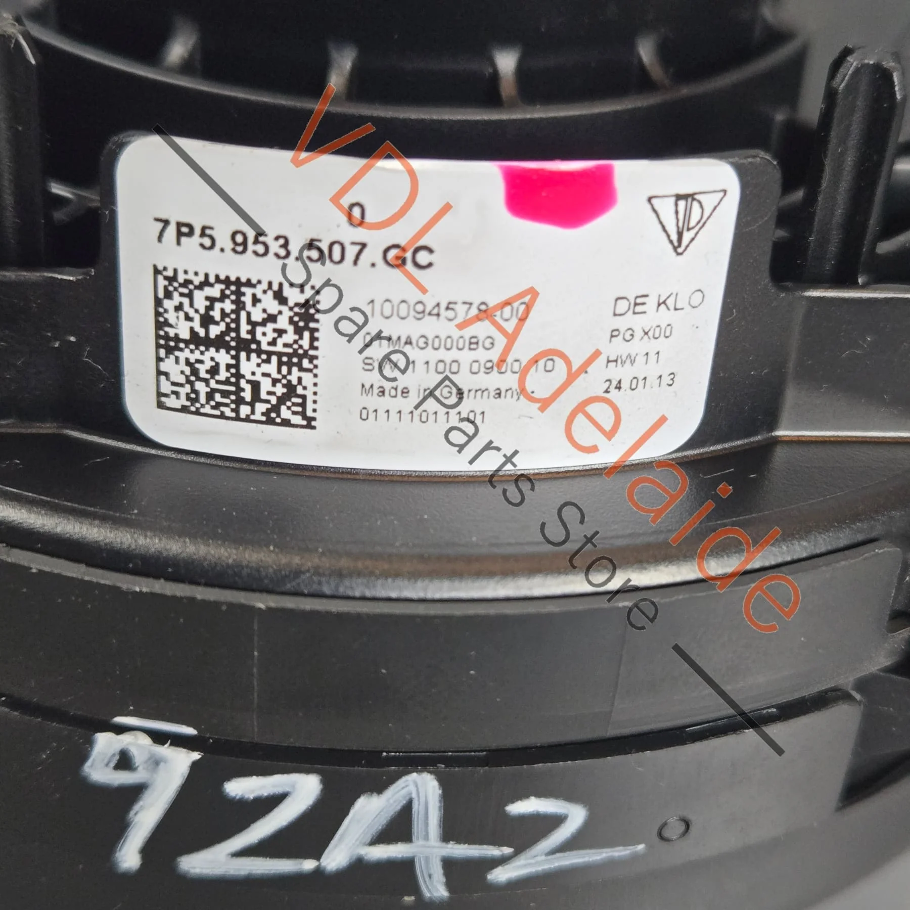 Porsche Cayenne 958 92A Clock Spring Steering Column Squib Ring Clockspring 95865256804 7P5953507GC 95865256803 - Image 4