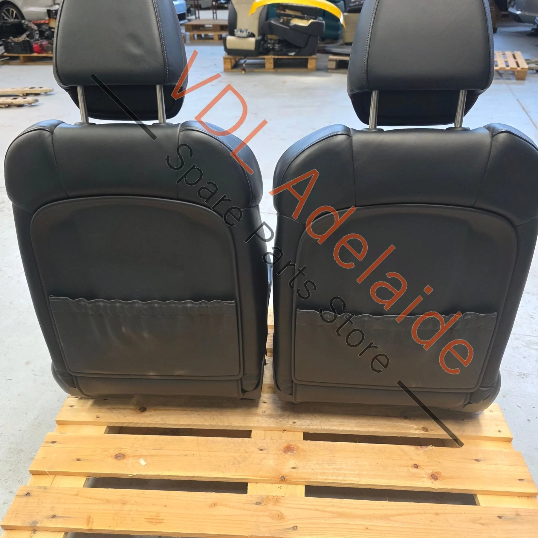 Porsche Cayenne 958 GTS Interior Set of Alcantara Seats & Door Cards - Image 6
