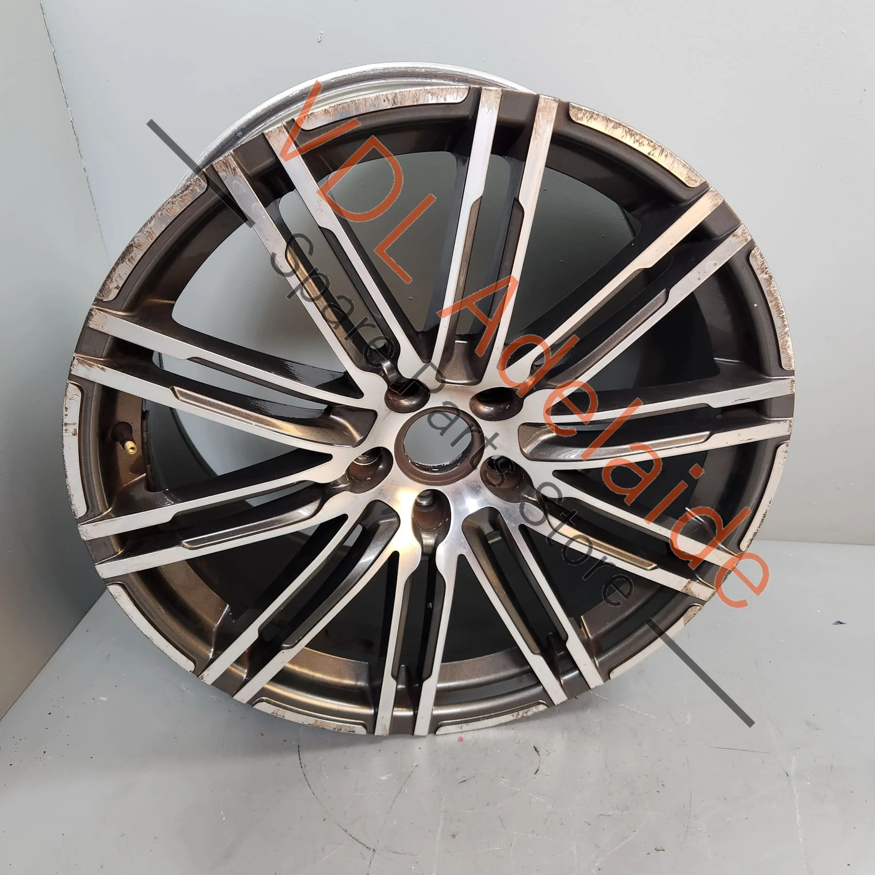 1x Porsche Cayenne 21in 21x10 Alloy Wheel Turbo Design 95836214220 #01